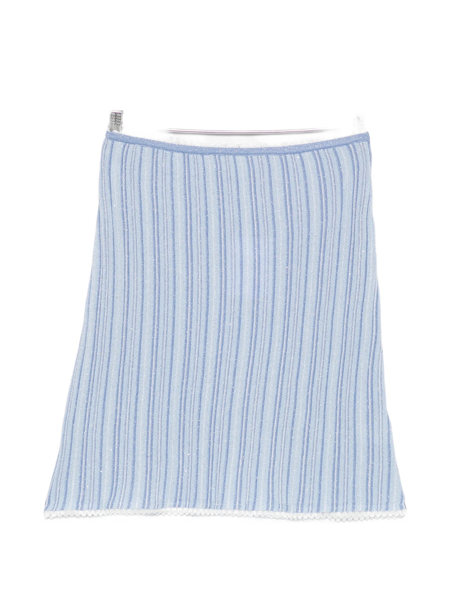 Cleo striped midi skirt
