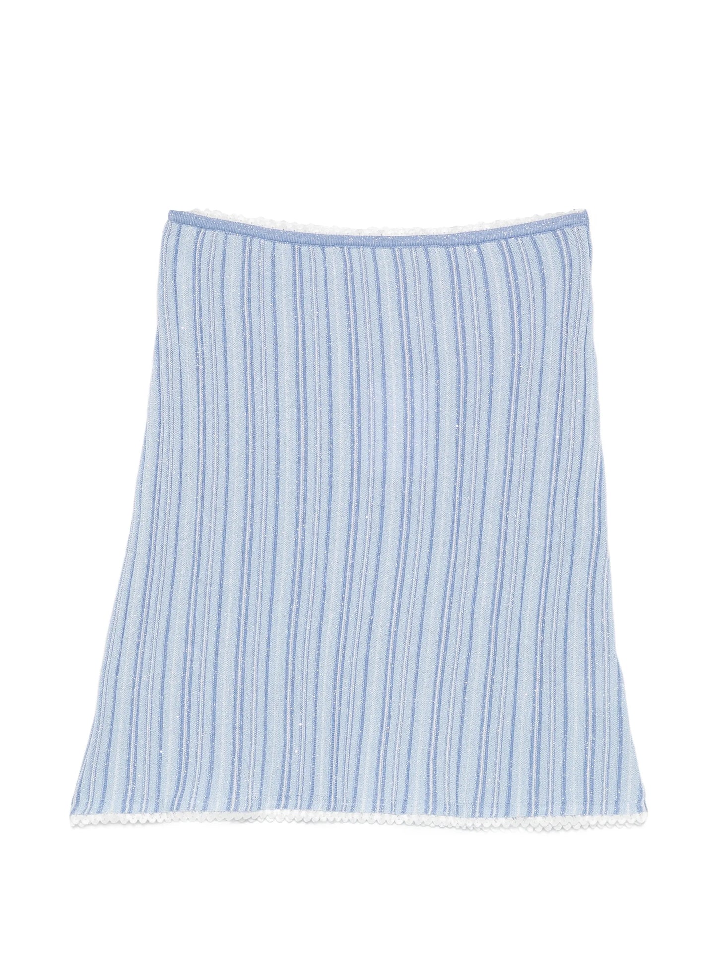Cleo striped midi skirt