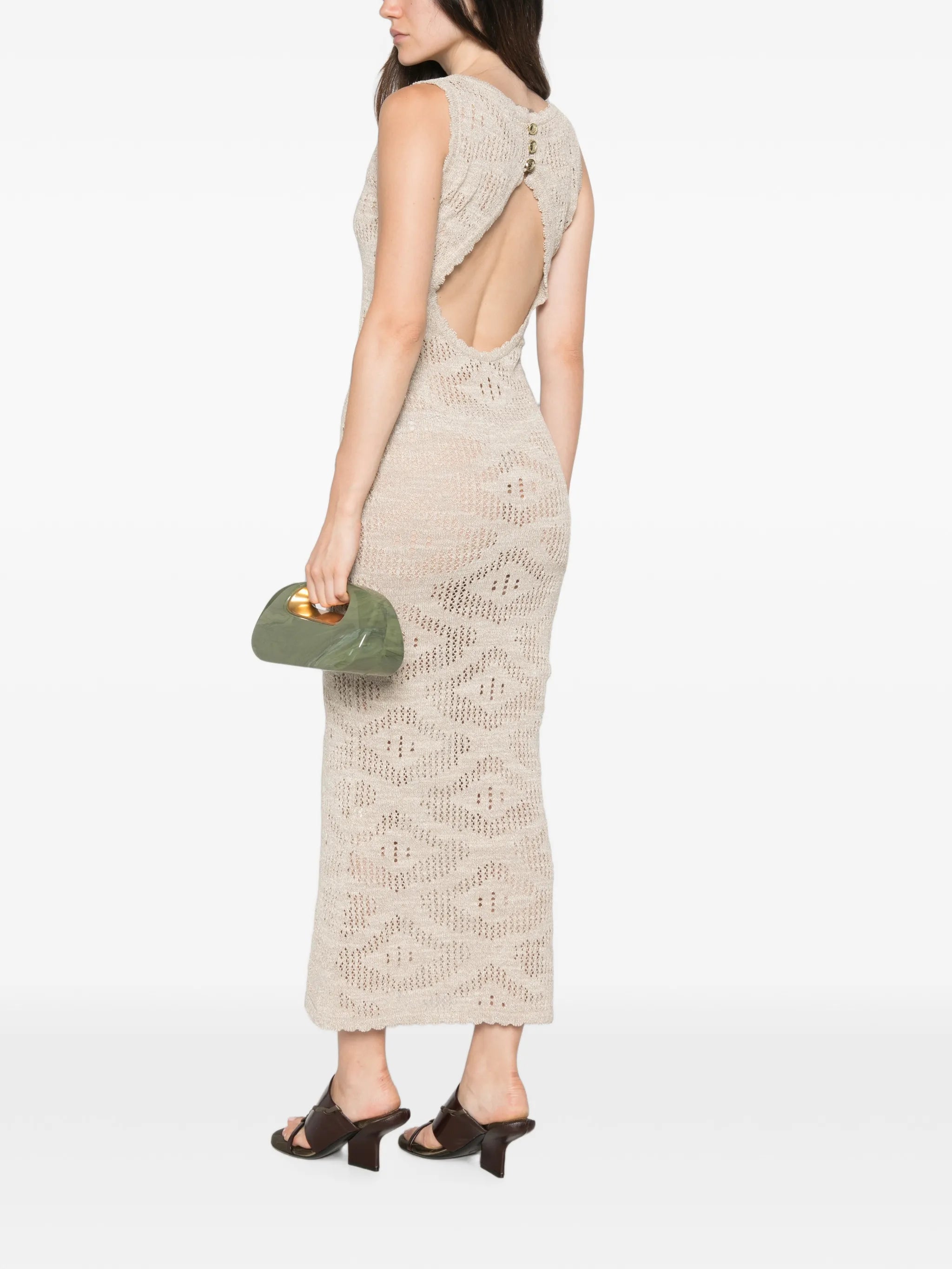 Eve crochet-knit dress