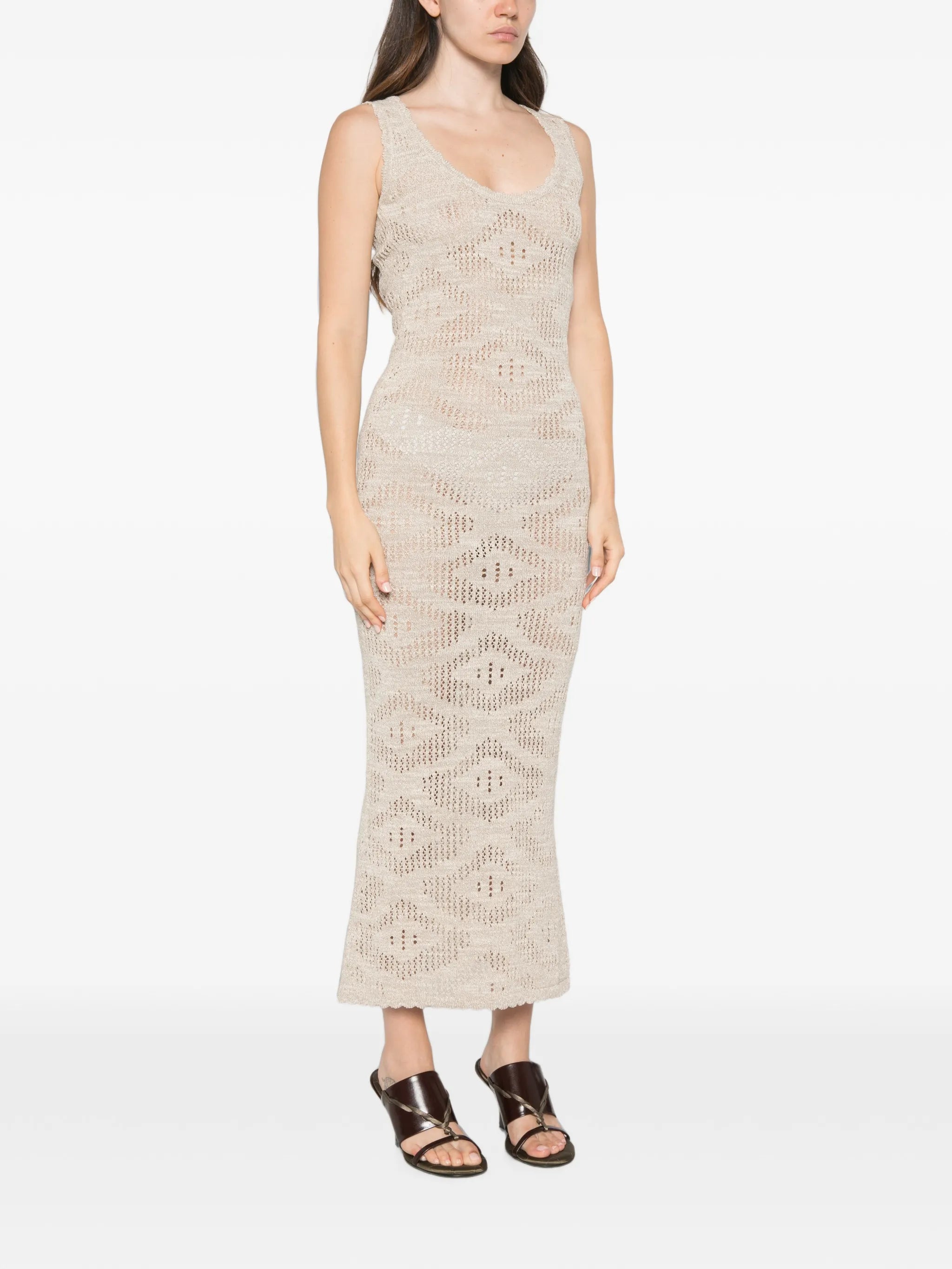 Eve crochet-knit dress