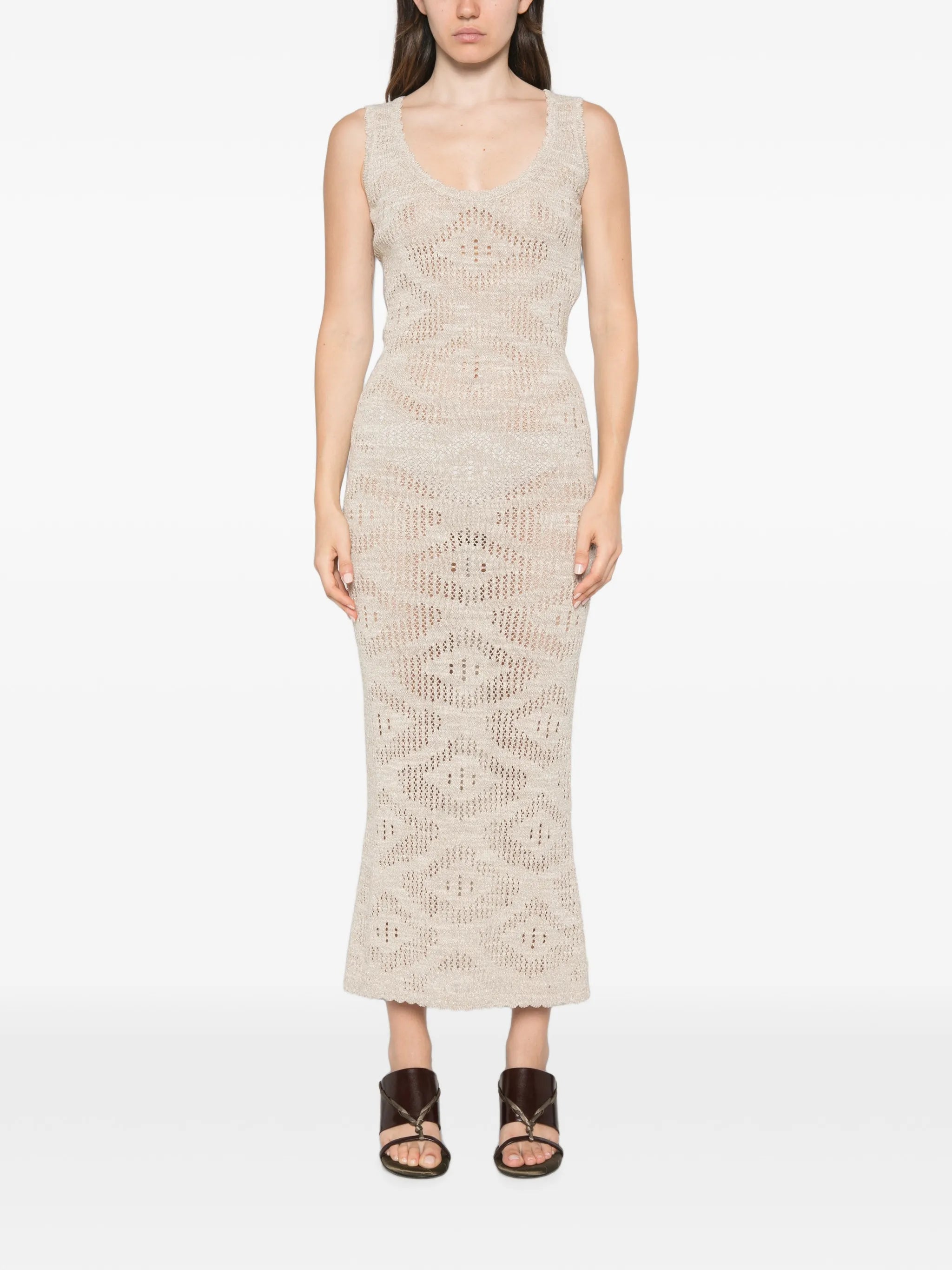 Eve crochet-knit dress