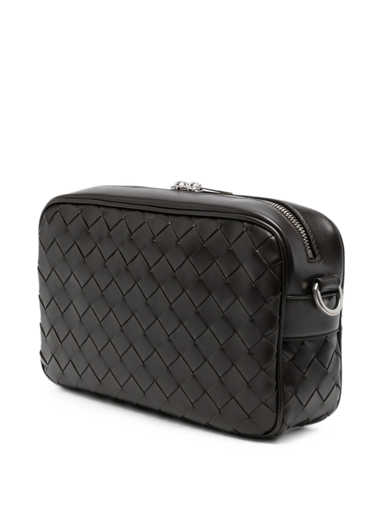 Intrecciato messenger bag