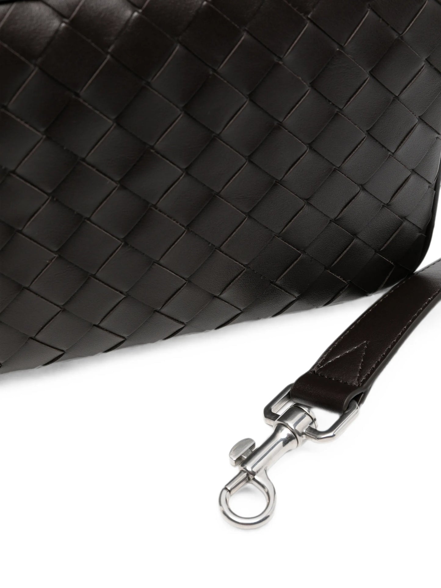 Intrecciato messenger bag