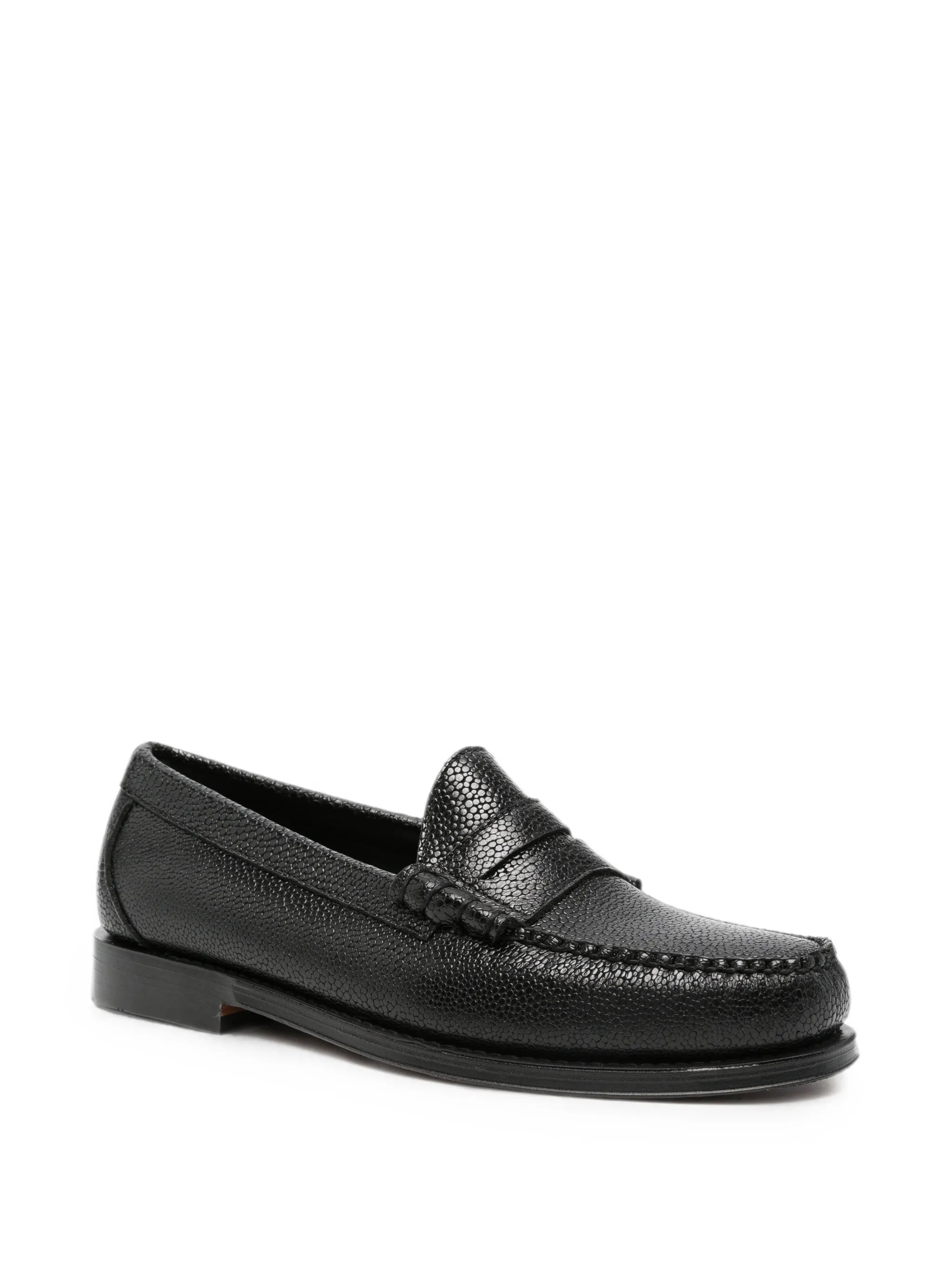 Weejuns Larson stingray-effect leather loafers