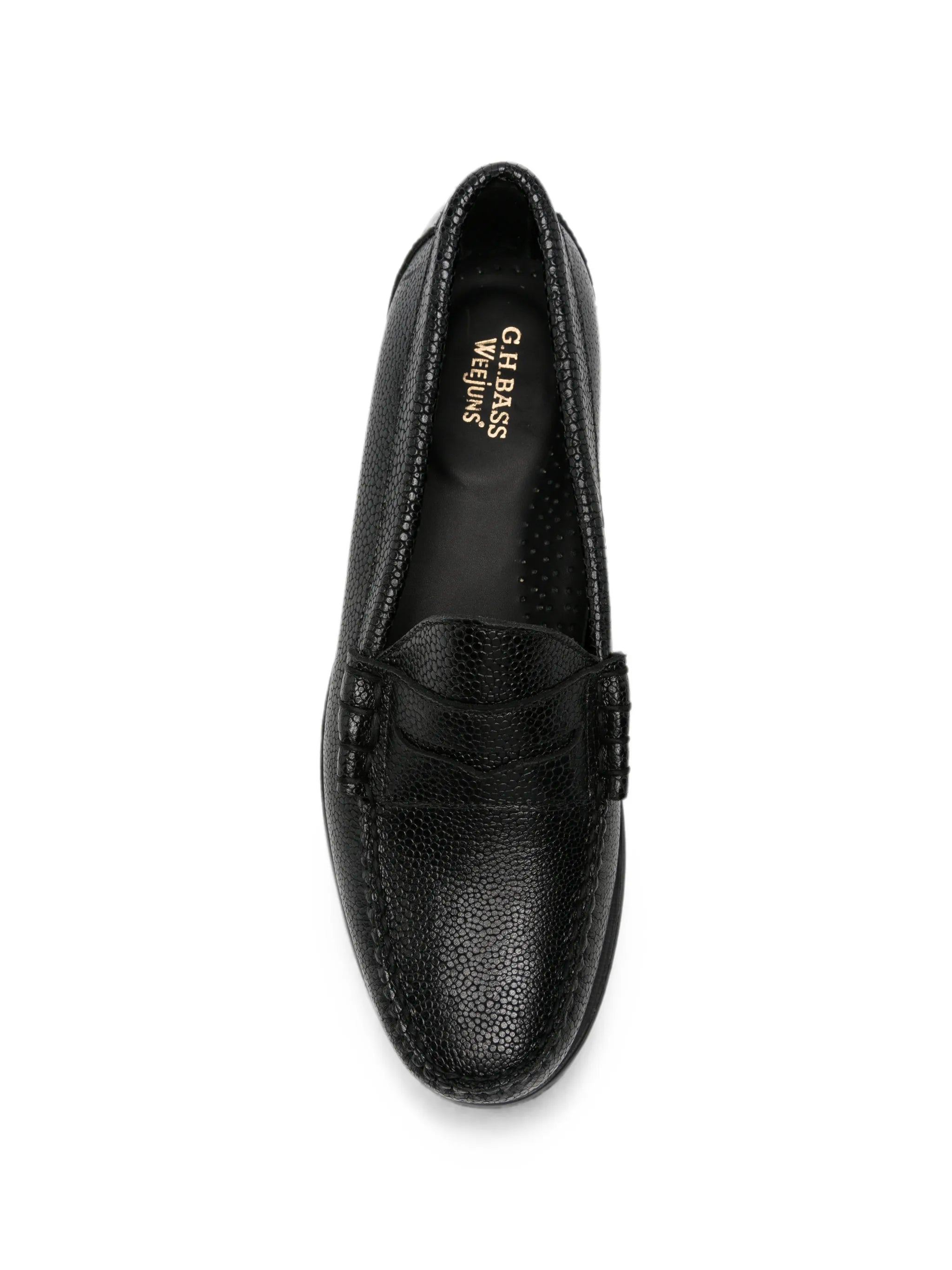 Weejuns Larson stingray-effect leather loafers