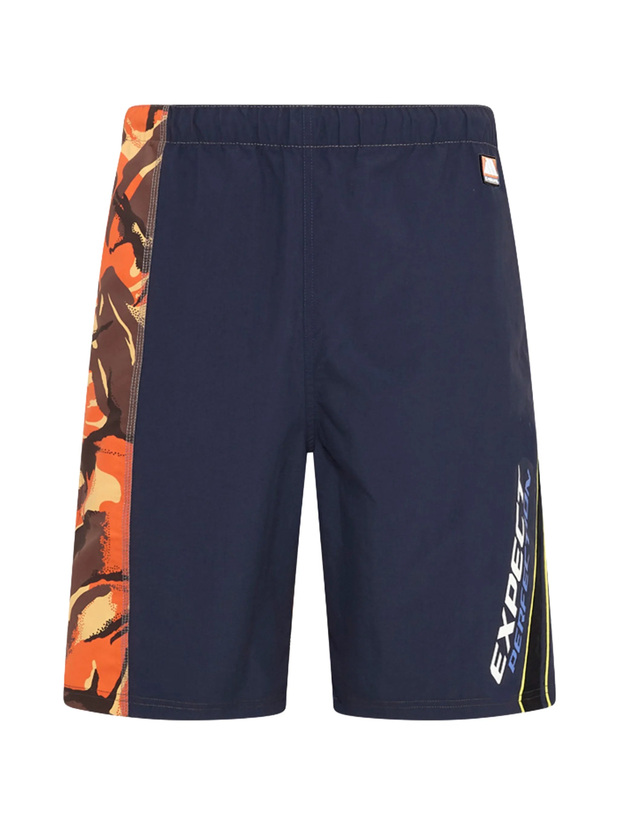 panelled swim shorts
