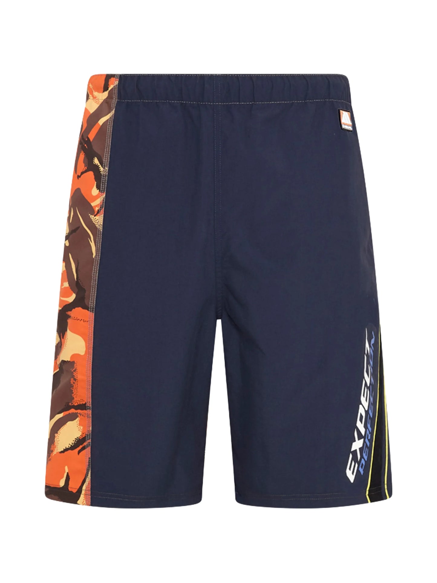 panelled swim shorts