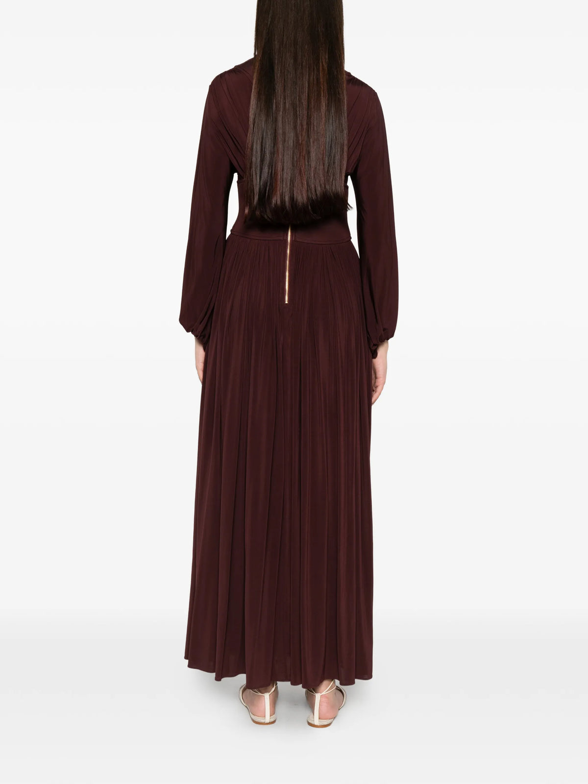 Luna billow maxi dress