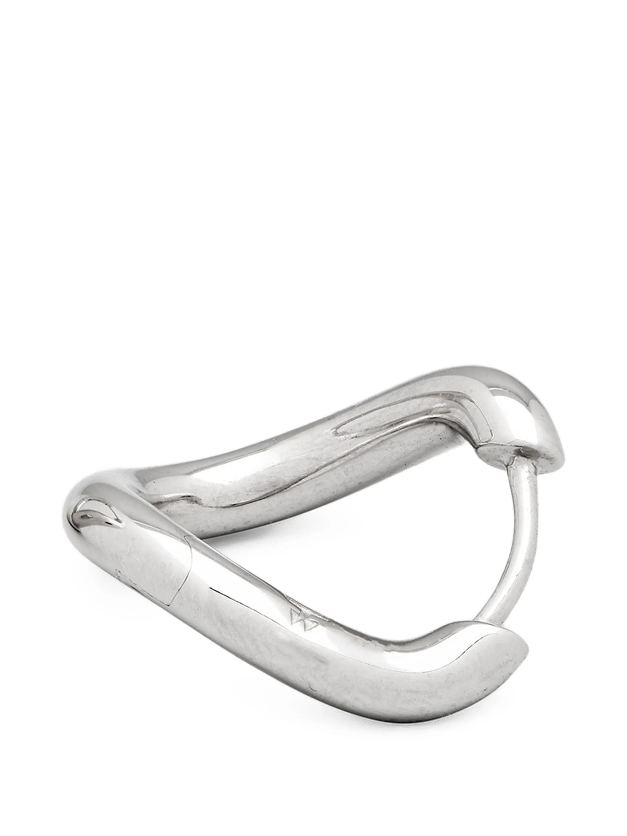 medium River hoop earrings