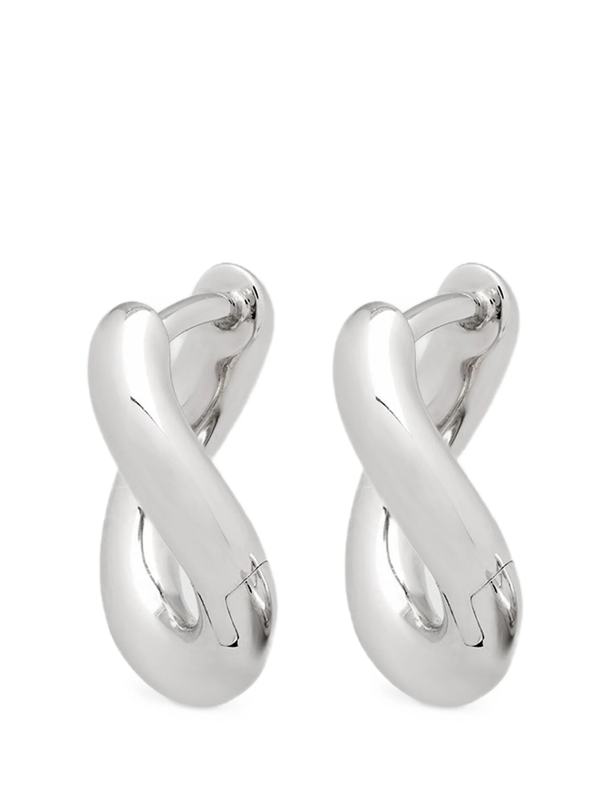 River huggie hoop earrings