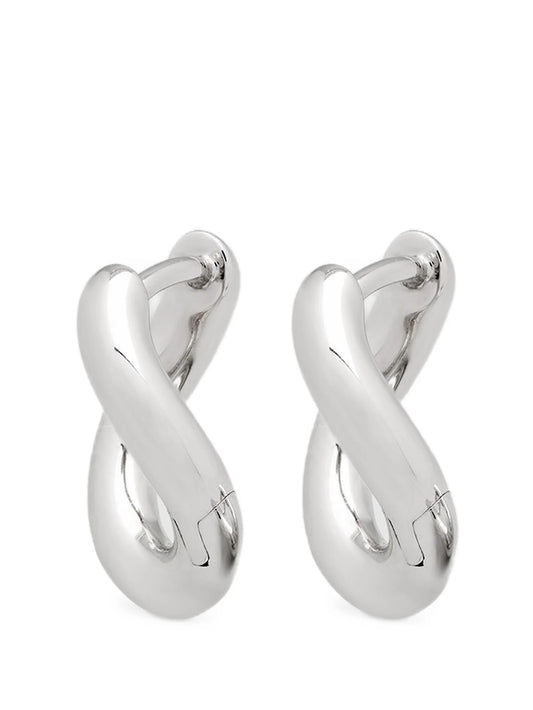 River huggie hoop earrings