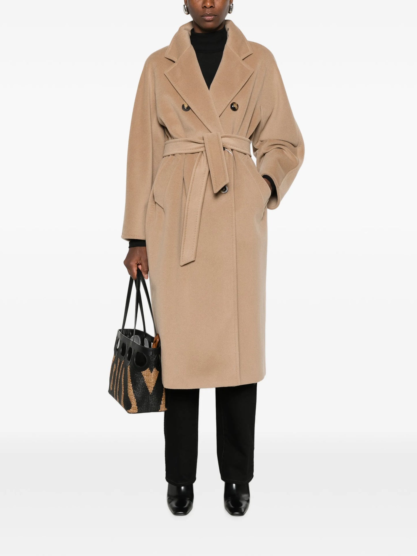 Madame double-breasted coat