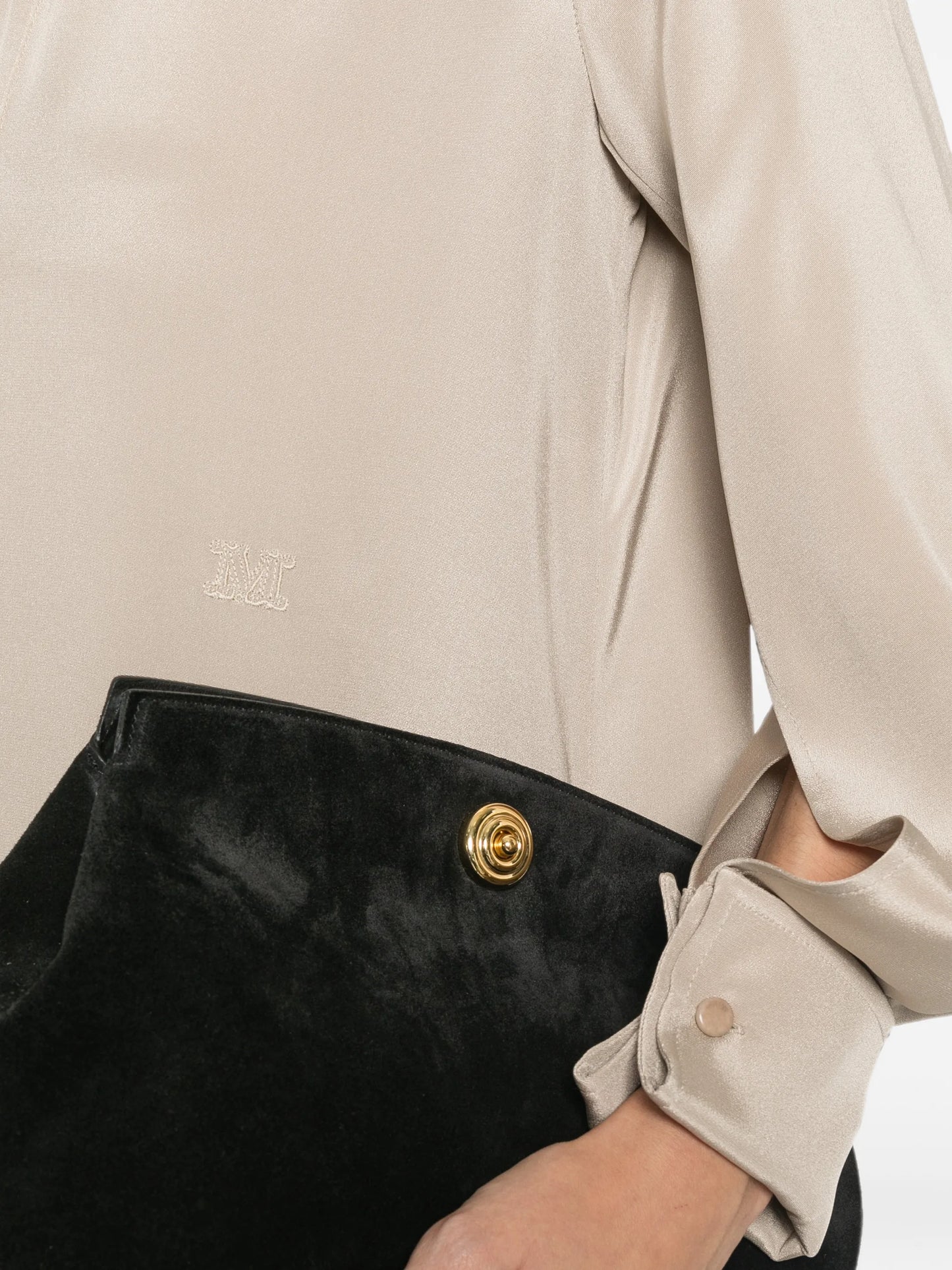 Gambero long-sleeve midi dress