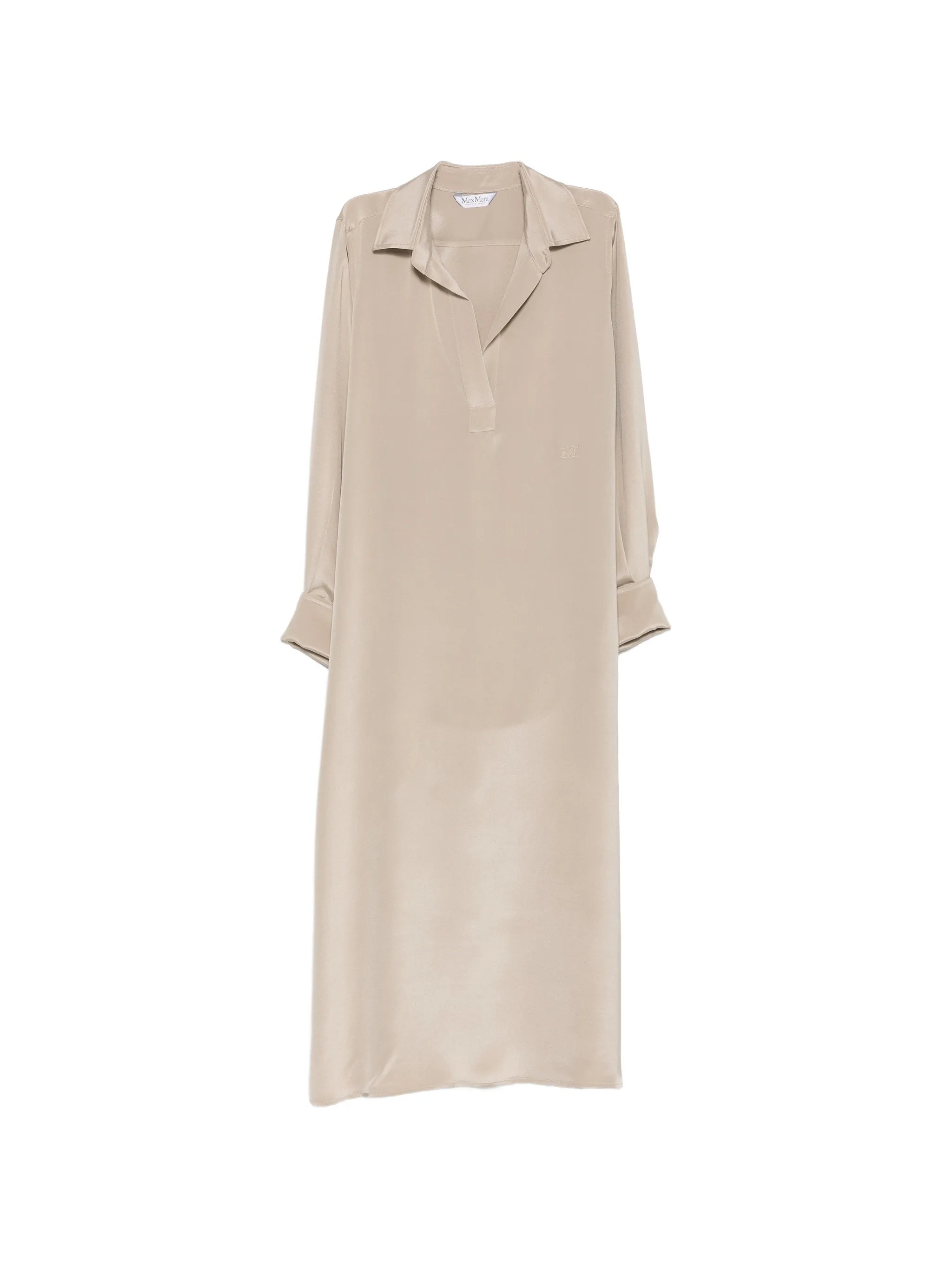 Gambero long-sleeve midi dress