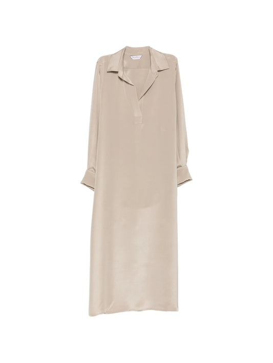 Gambero long-sleeve midi dress