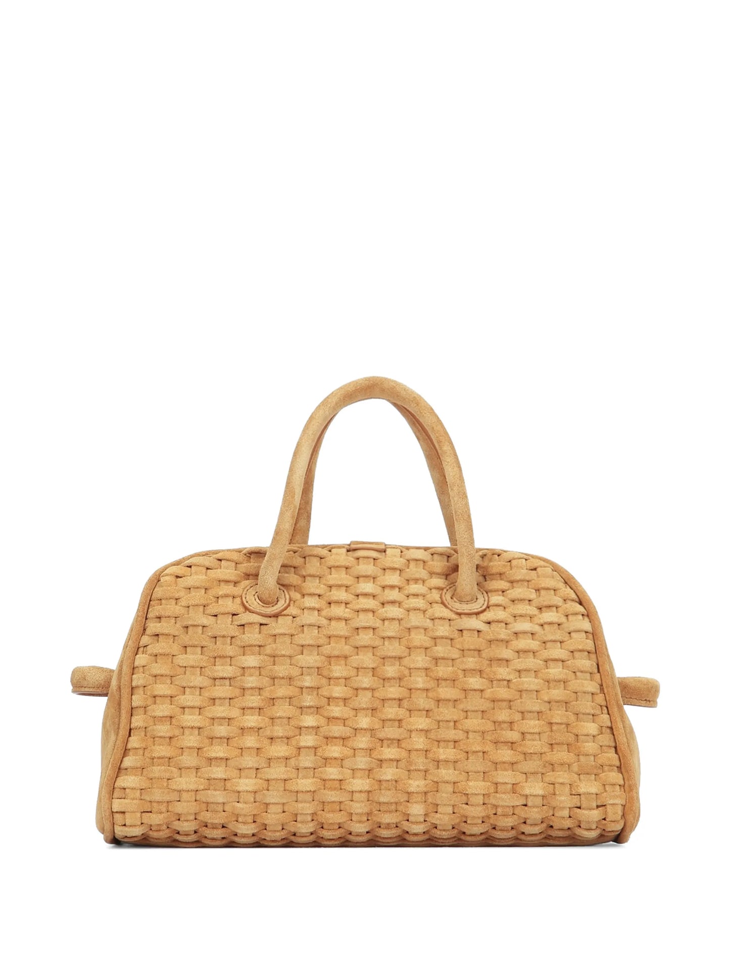 woven knot detail tote bag