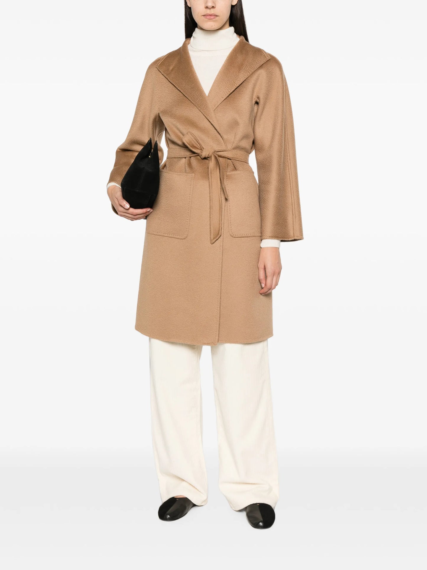 Lilia belted coat