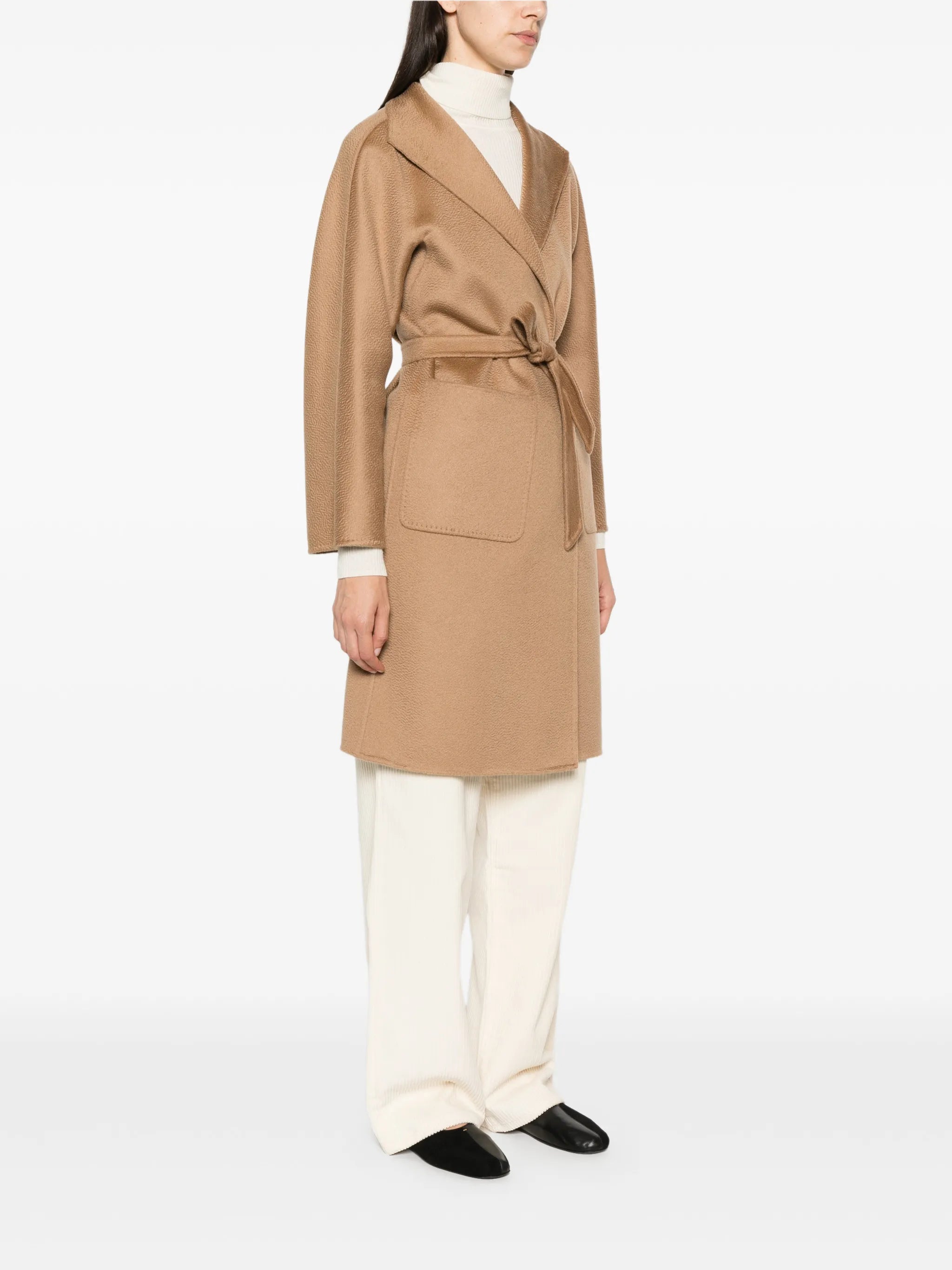 Lilia belted coat