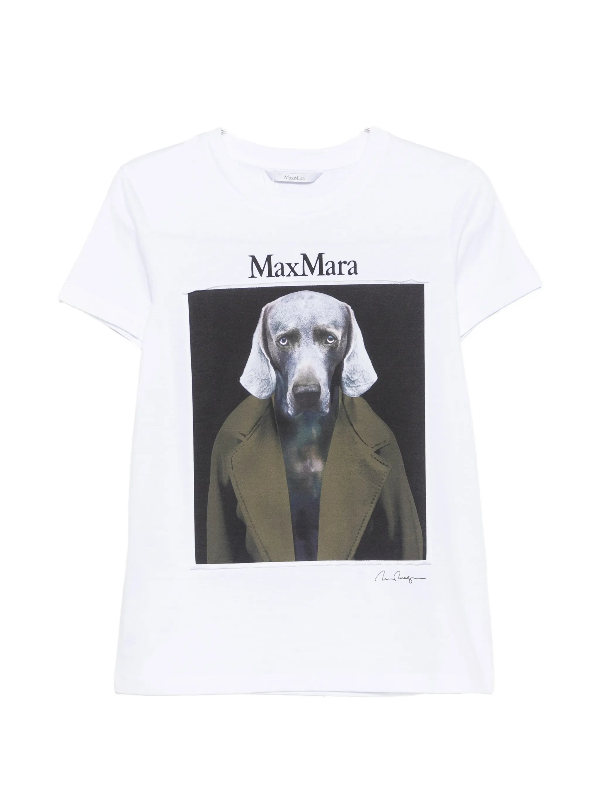 Calca print-detail short-sleeve T-shirt