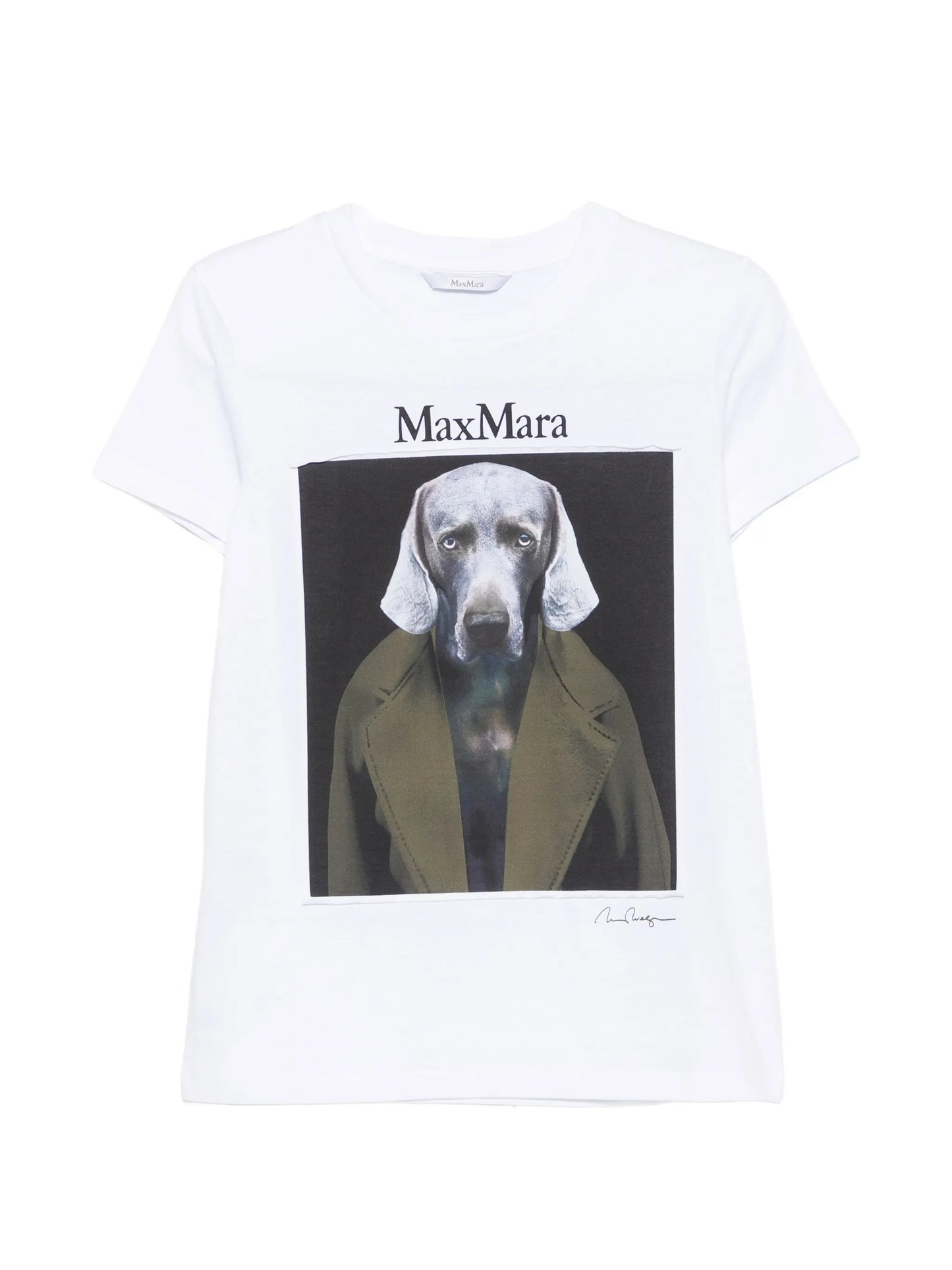 Calca print-detail short-sleeve T-shirt