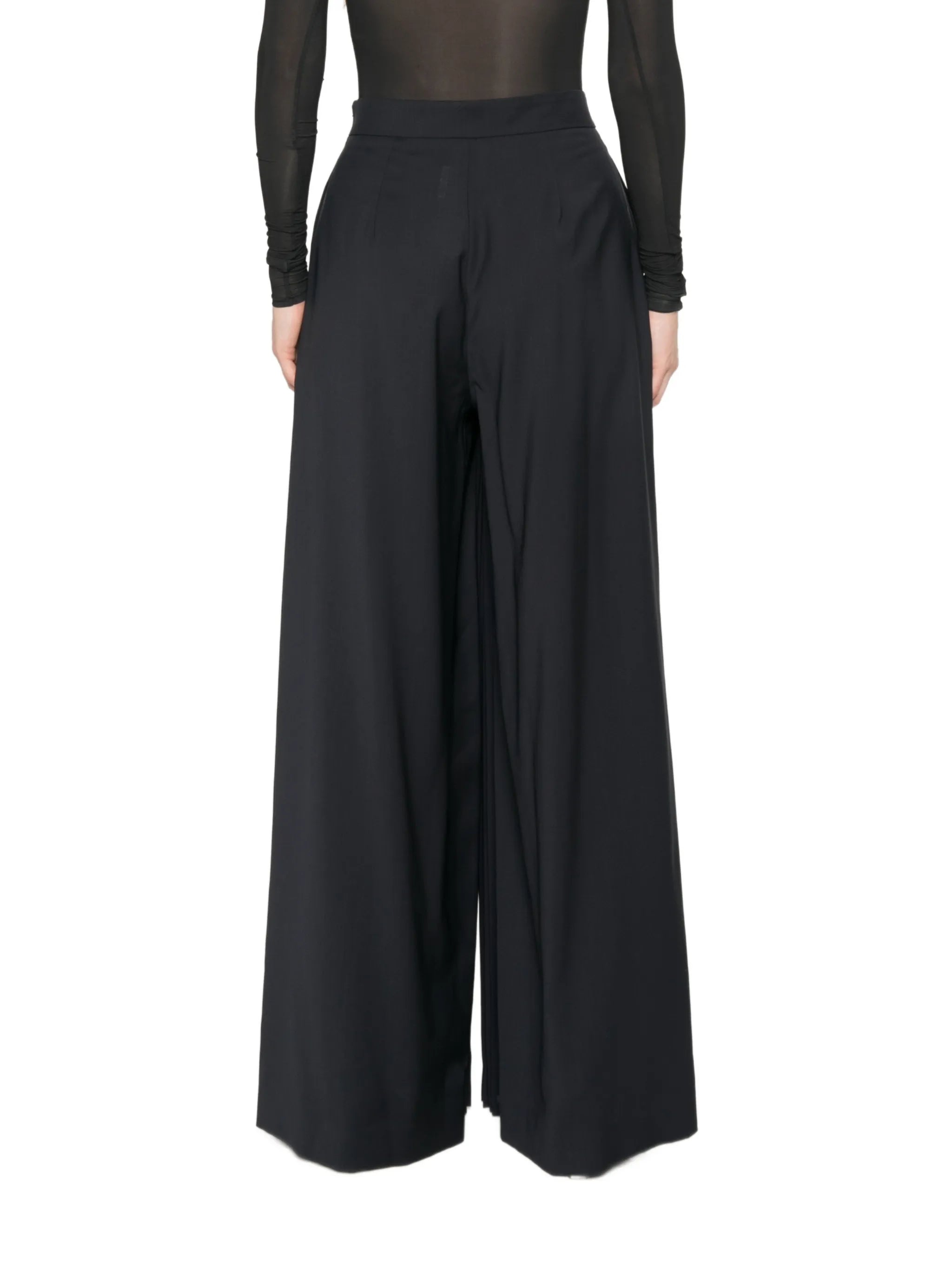 Tiglio pleated palazzo pants