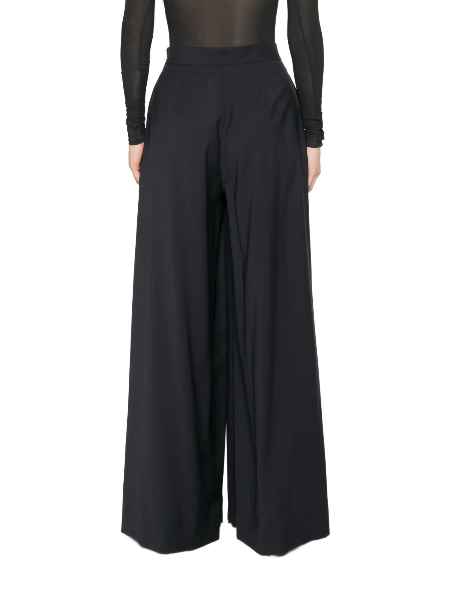 Tiglio pleated palazzo pants