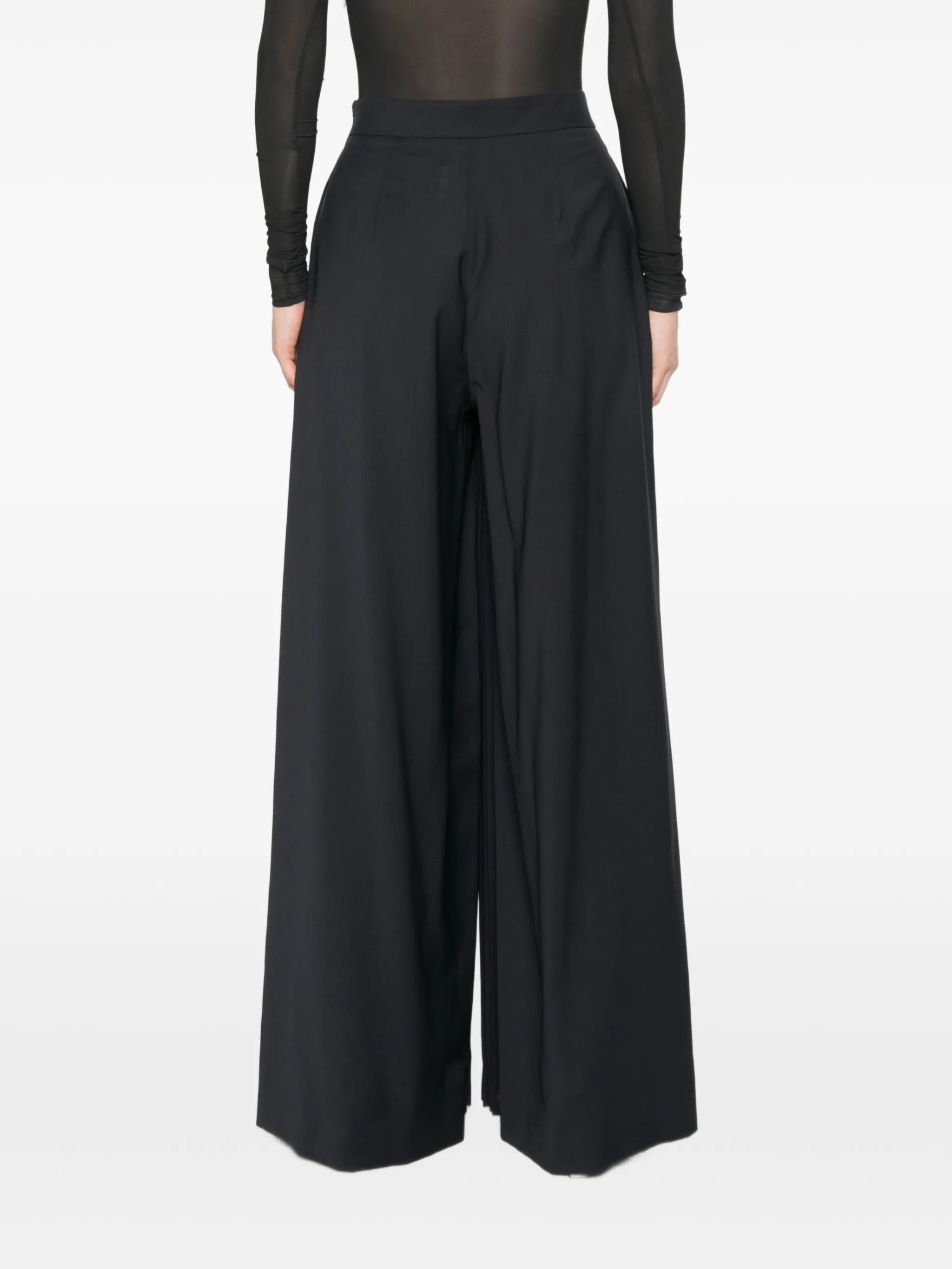 Tiglio pleated palazzo pants