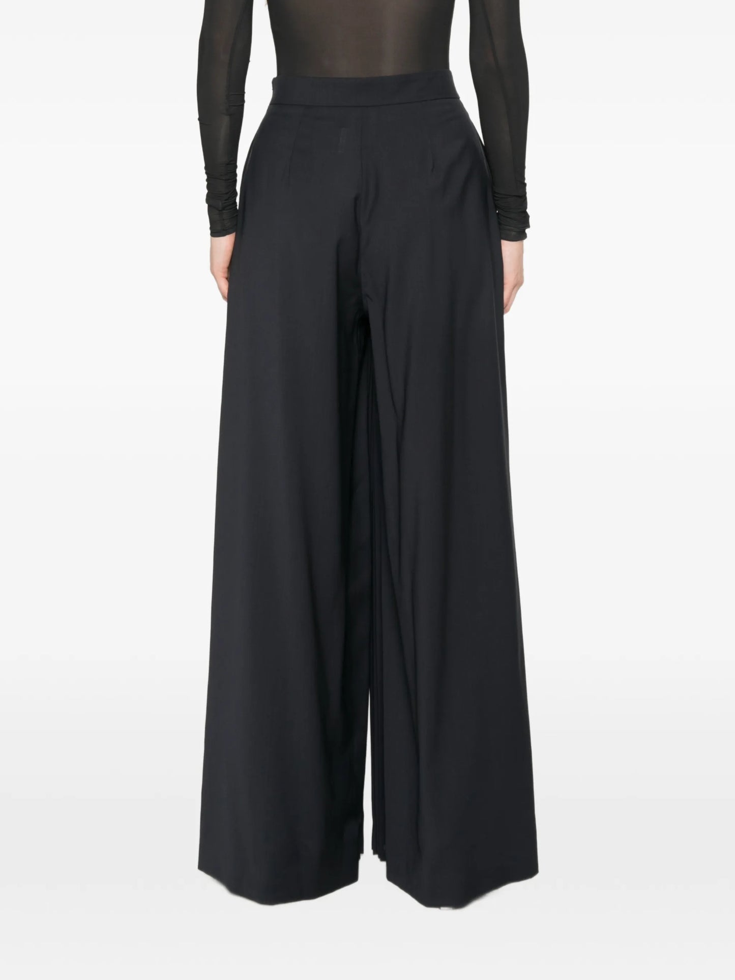 Tiglio pleated palazzo pants