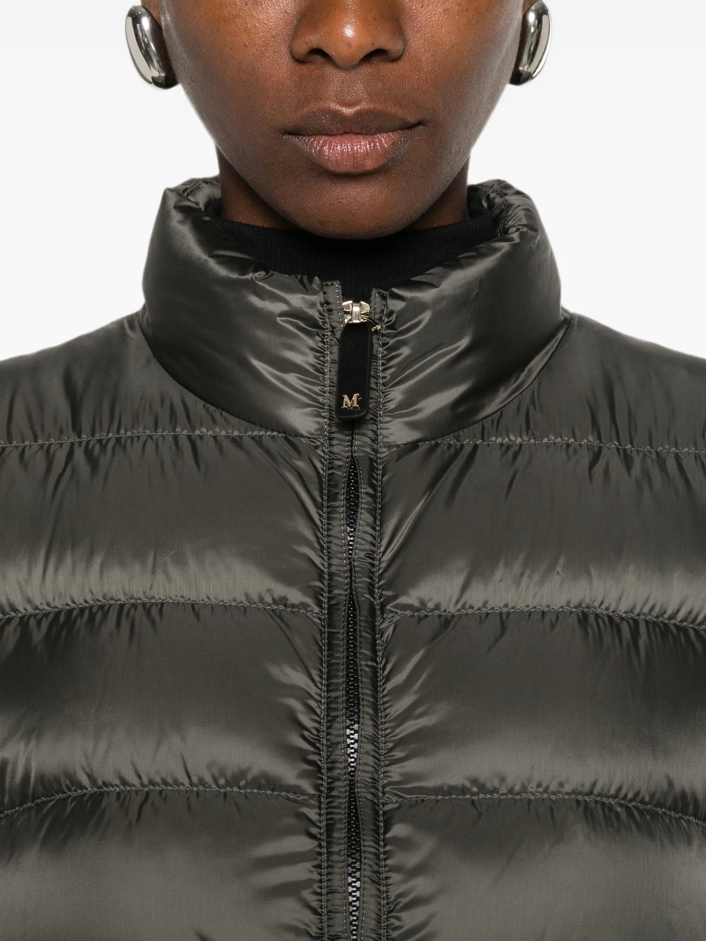 quilted sleeveless gilet