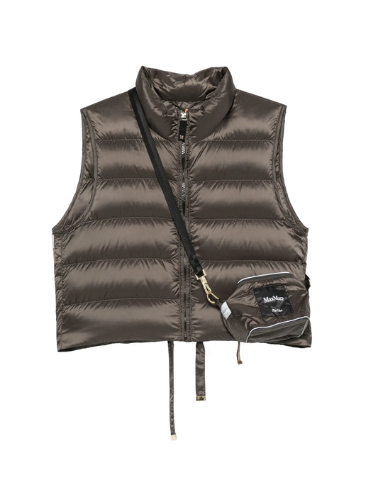 quilted sleeveless gilet