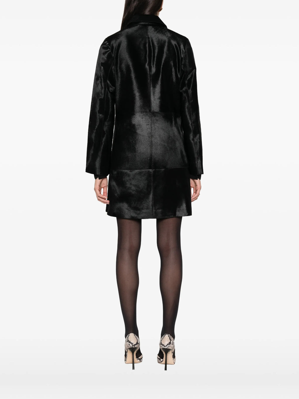 Stella lamb-hair coat