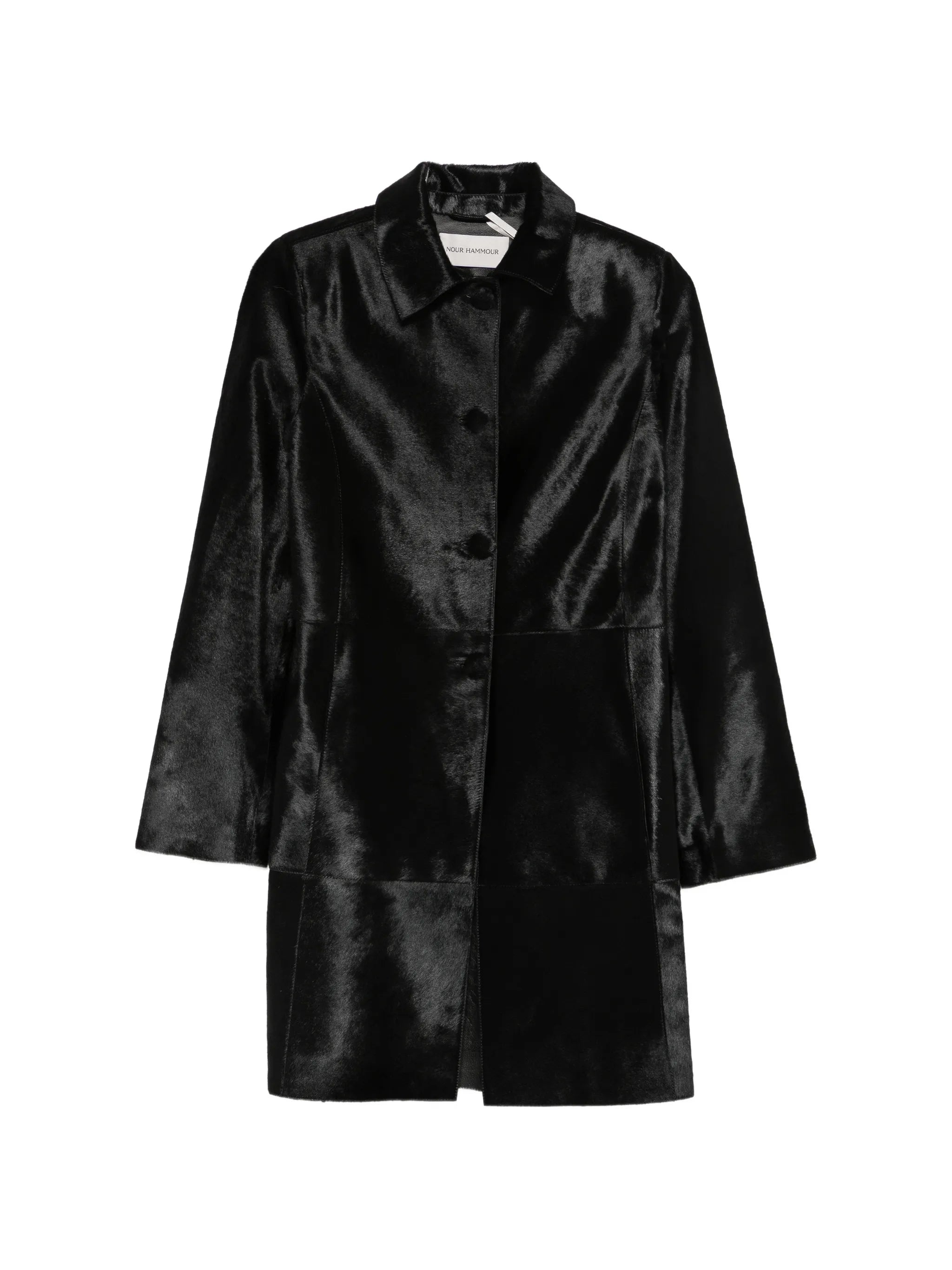 Stella lamb-hair coat