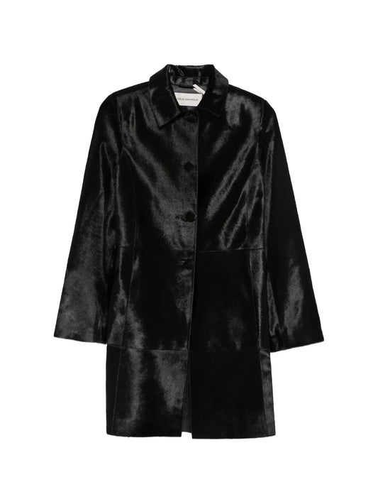 Stella lamb-hair coat