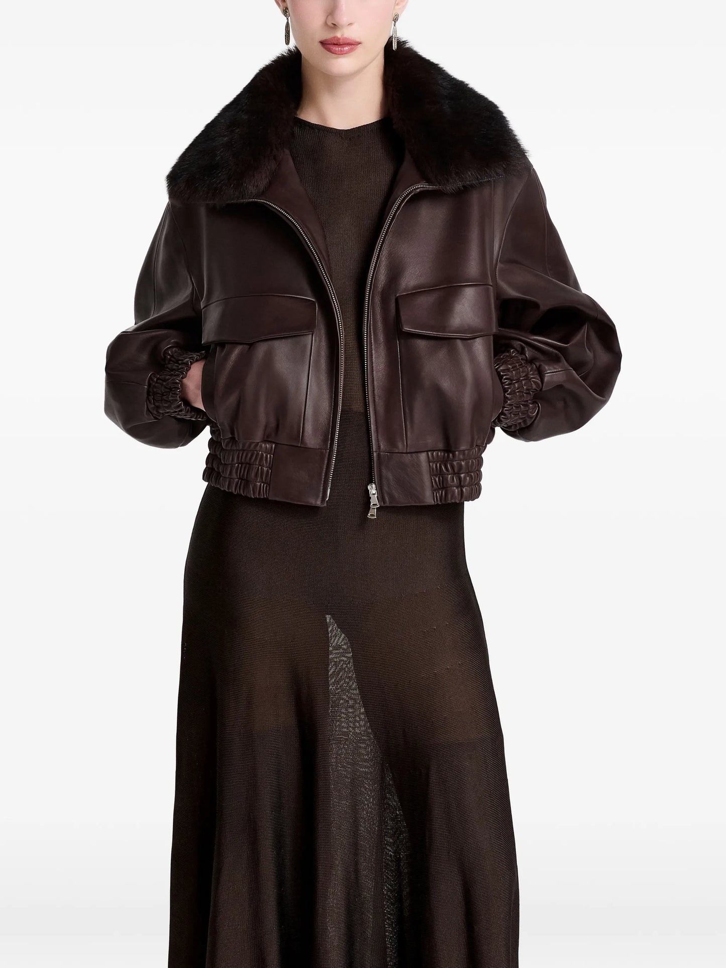 Ellery leather jacket