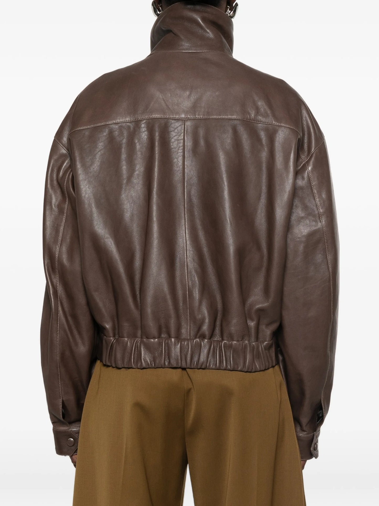Quincy leather jacket