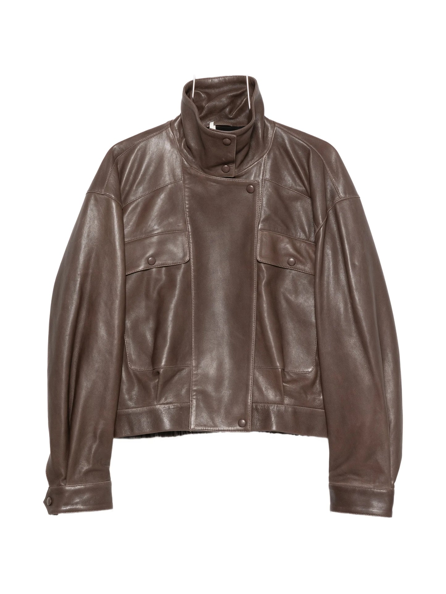 Quincy leather jacket