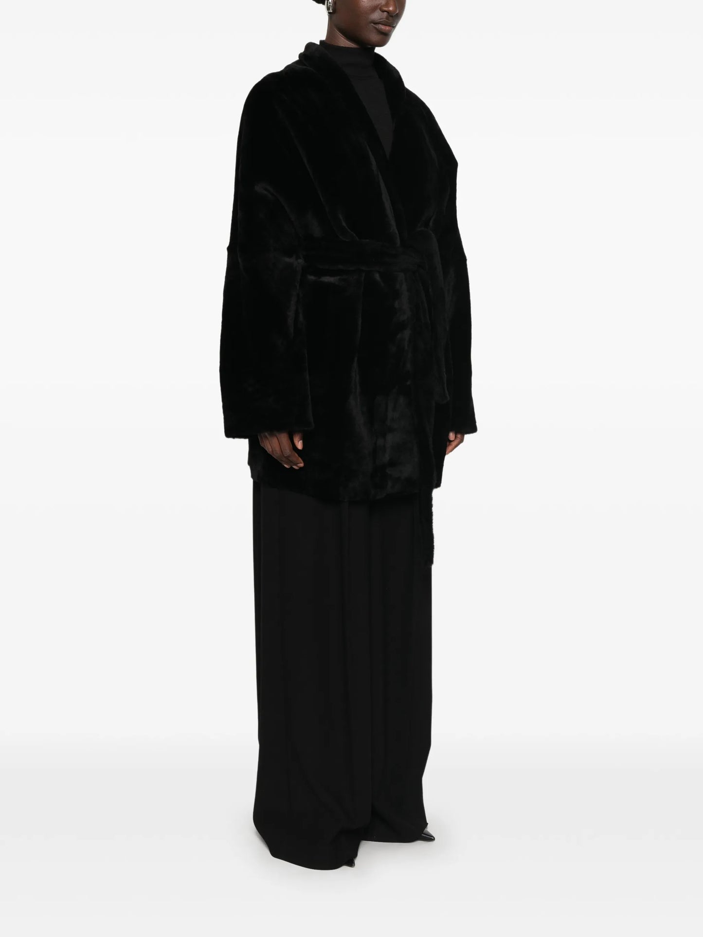Raquel belted coat
