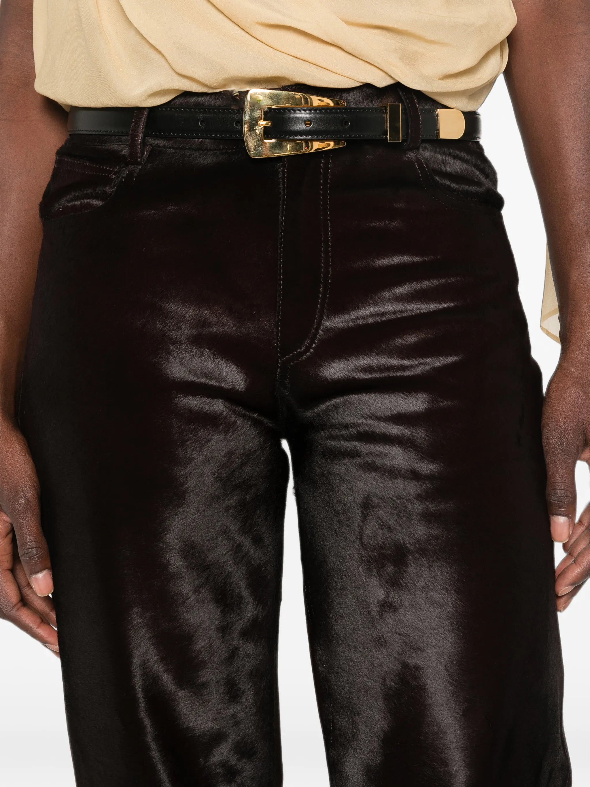 Kitty straight-leg trousers