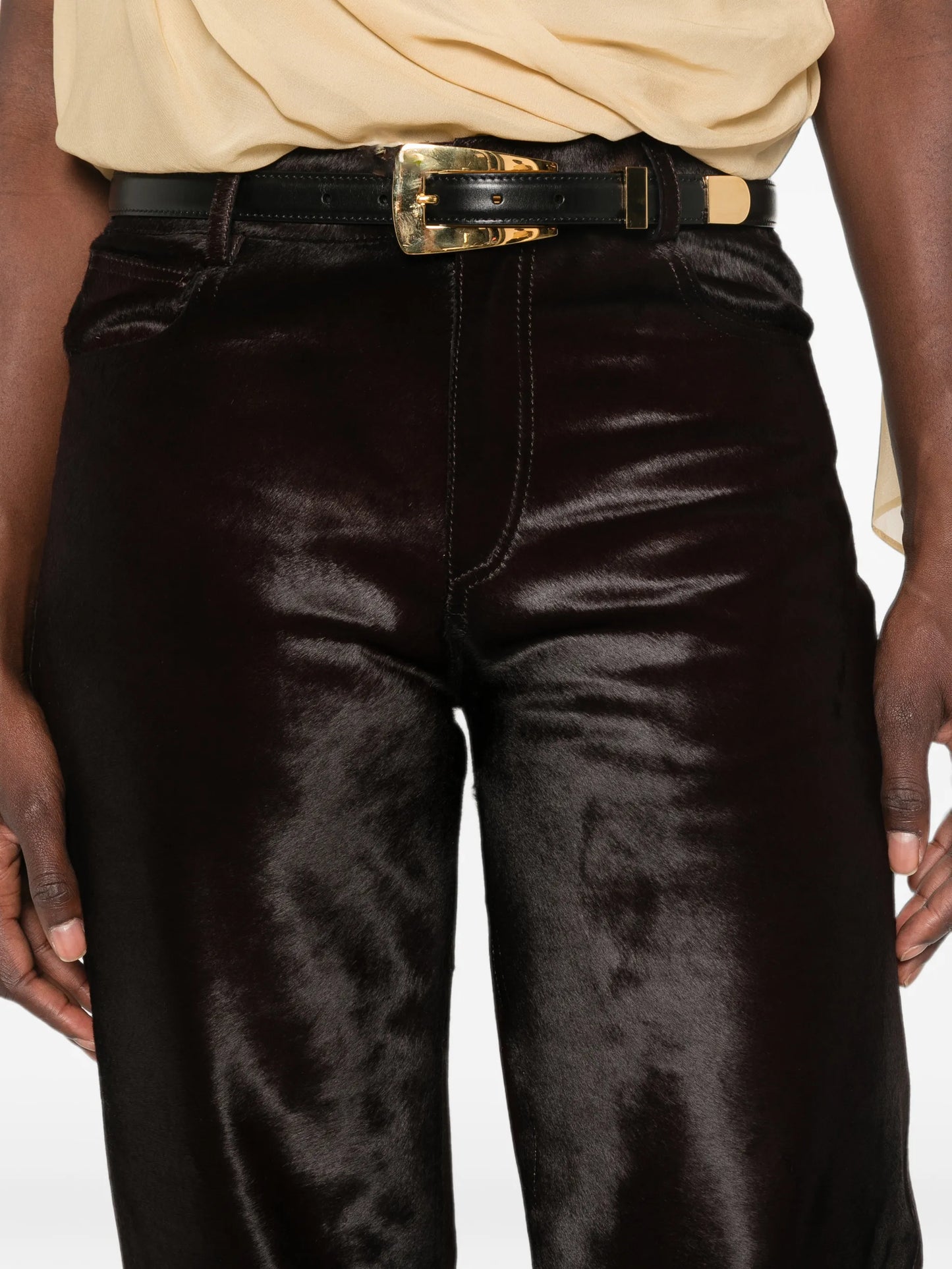Kitty straight-leg trousers