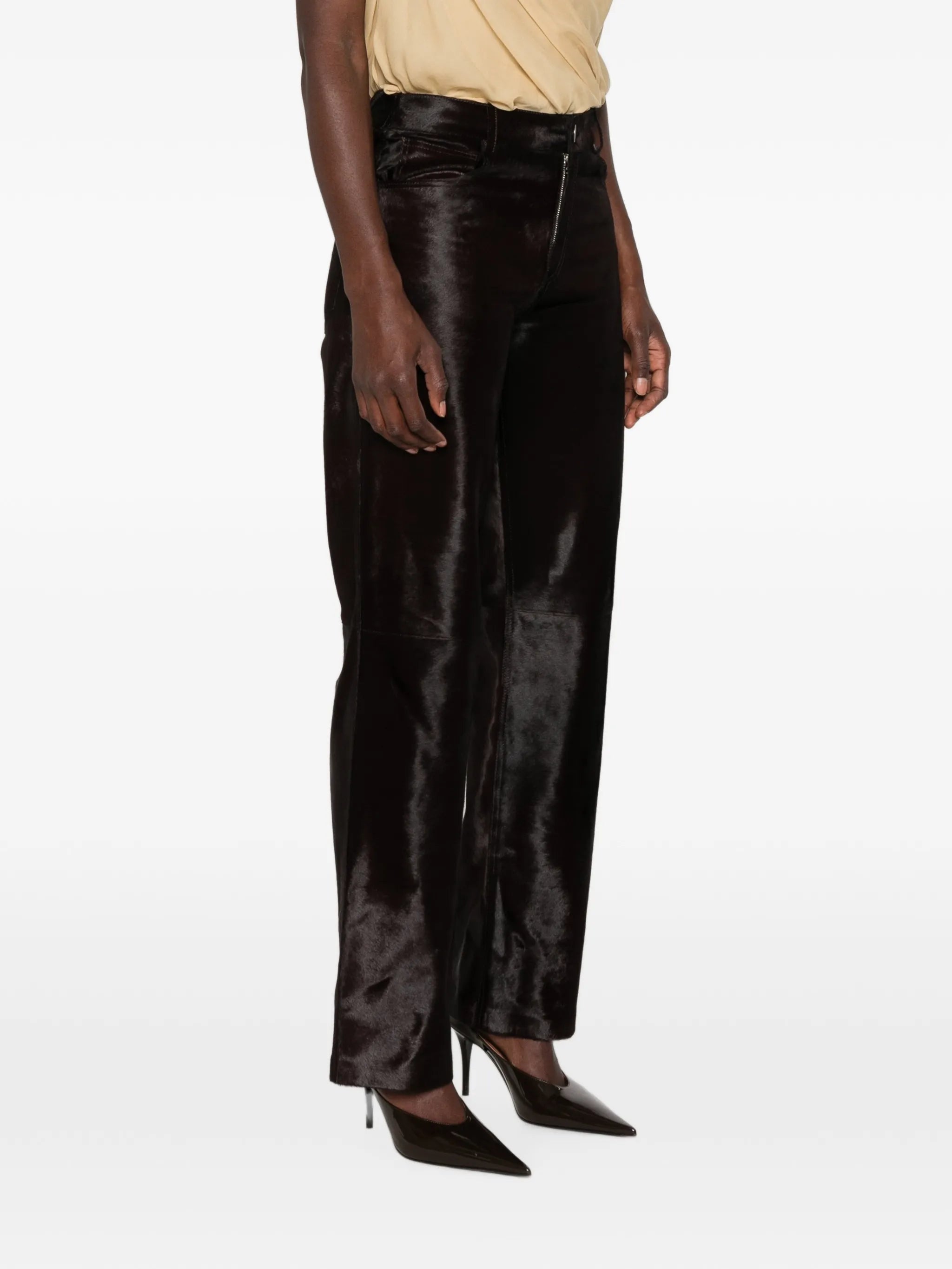 Kitty straight-leg trousers