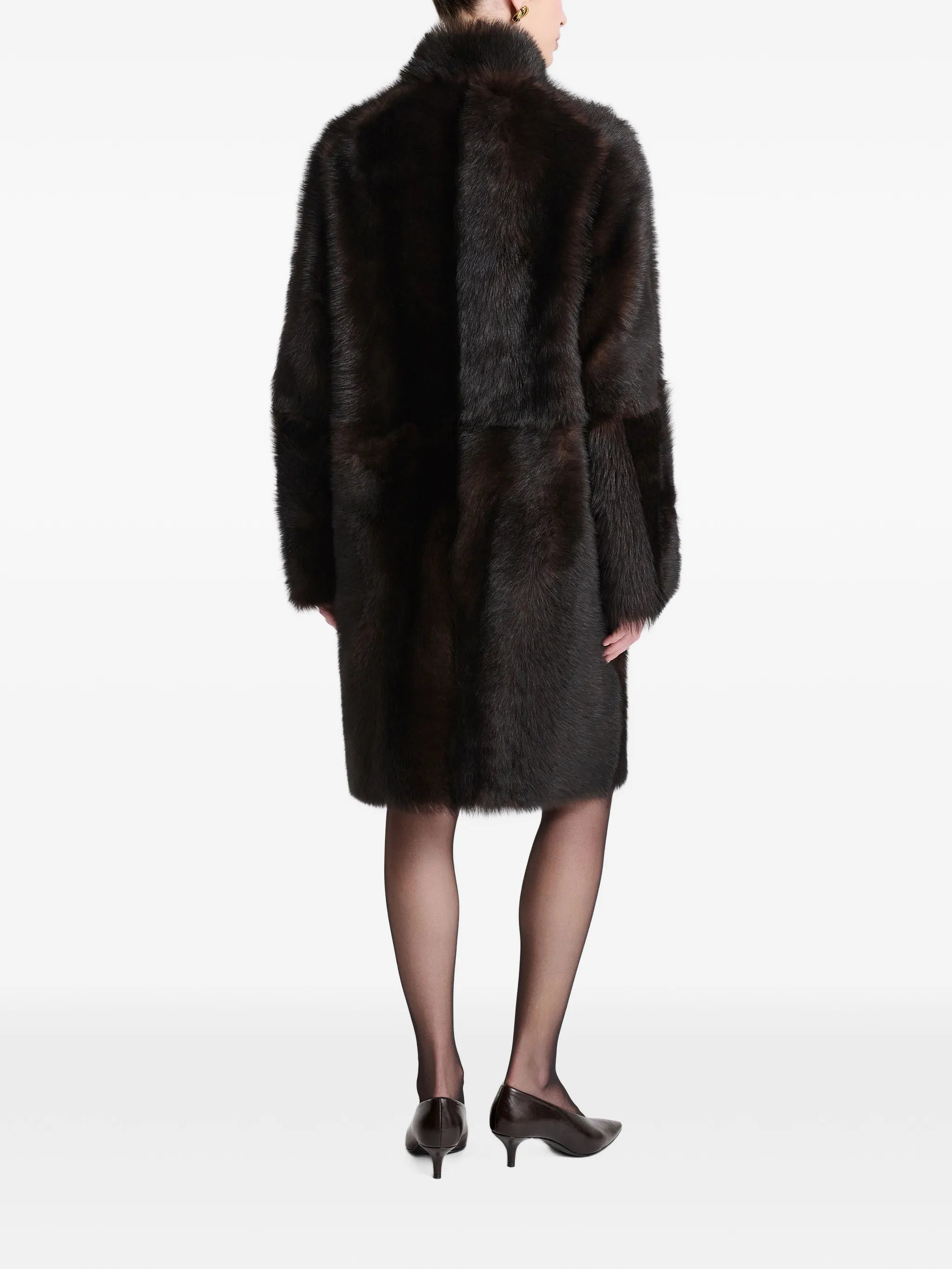 Blaise faux-fur coat