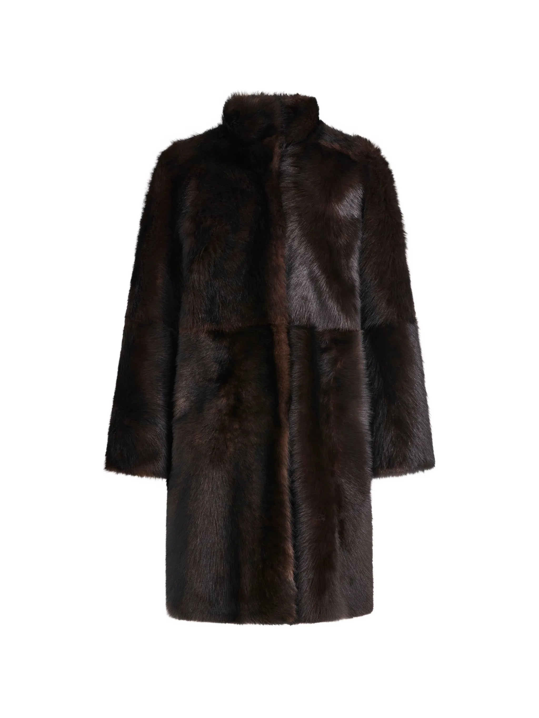 Blaise faux-fur coat