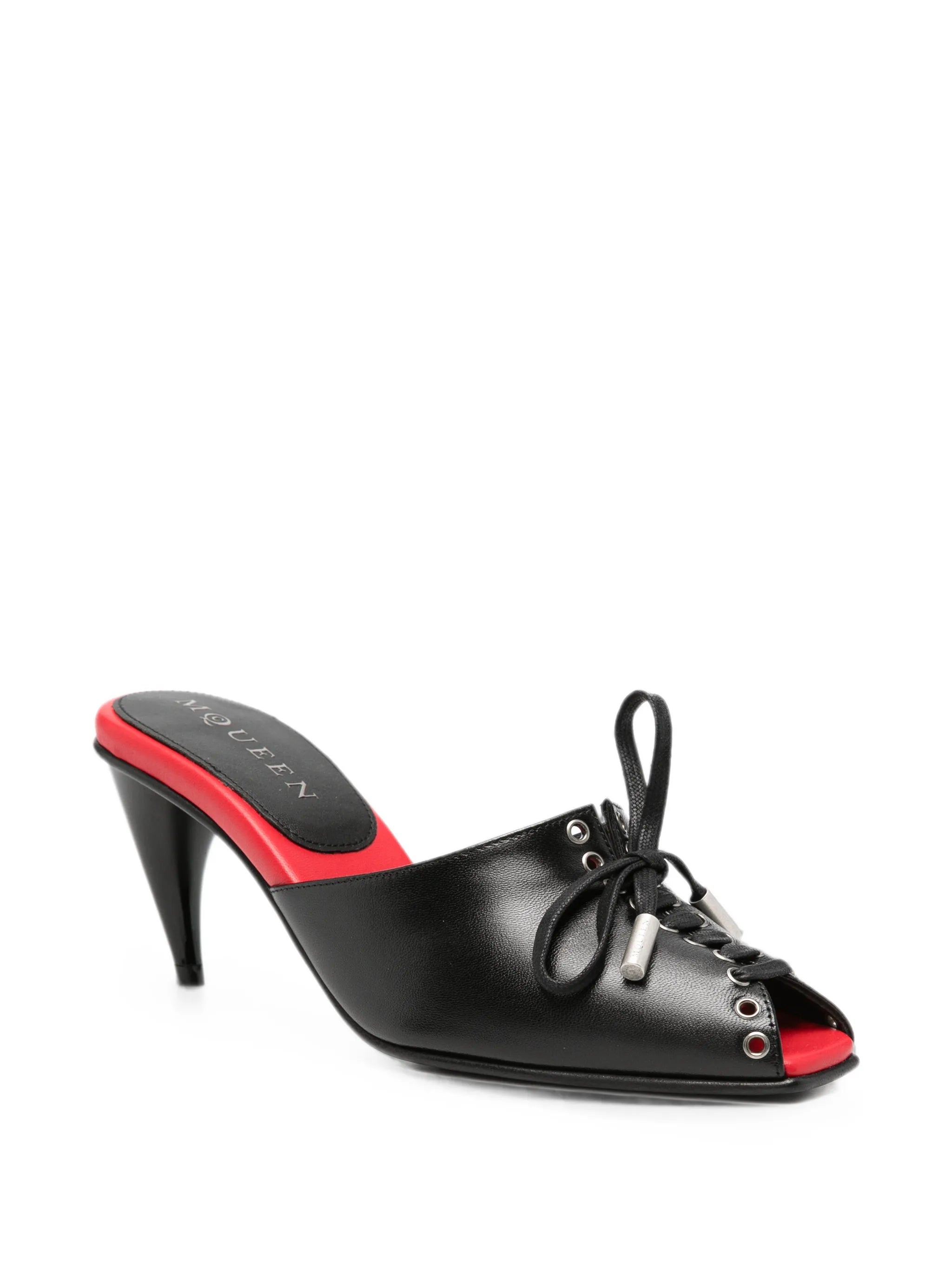 lace-up open-toe sandals