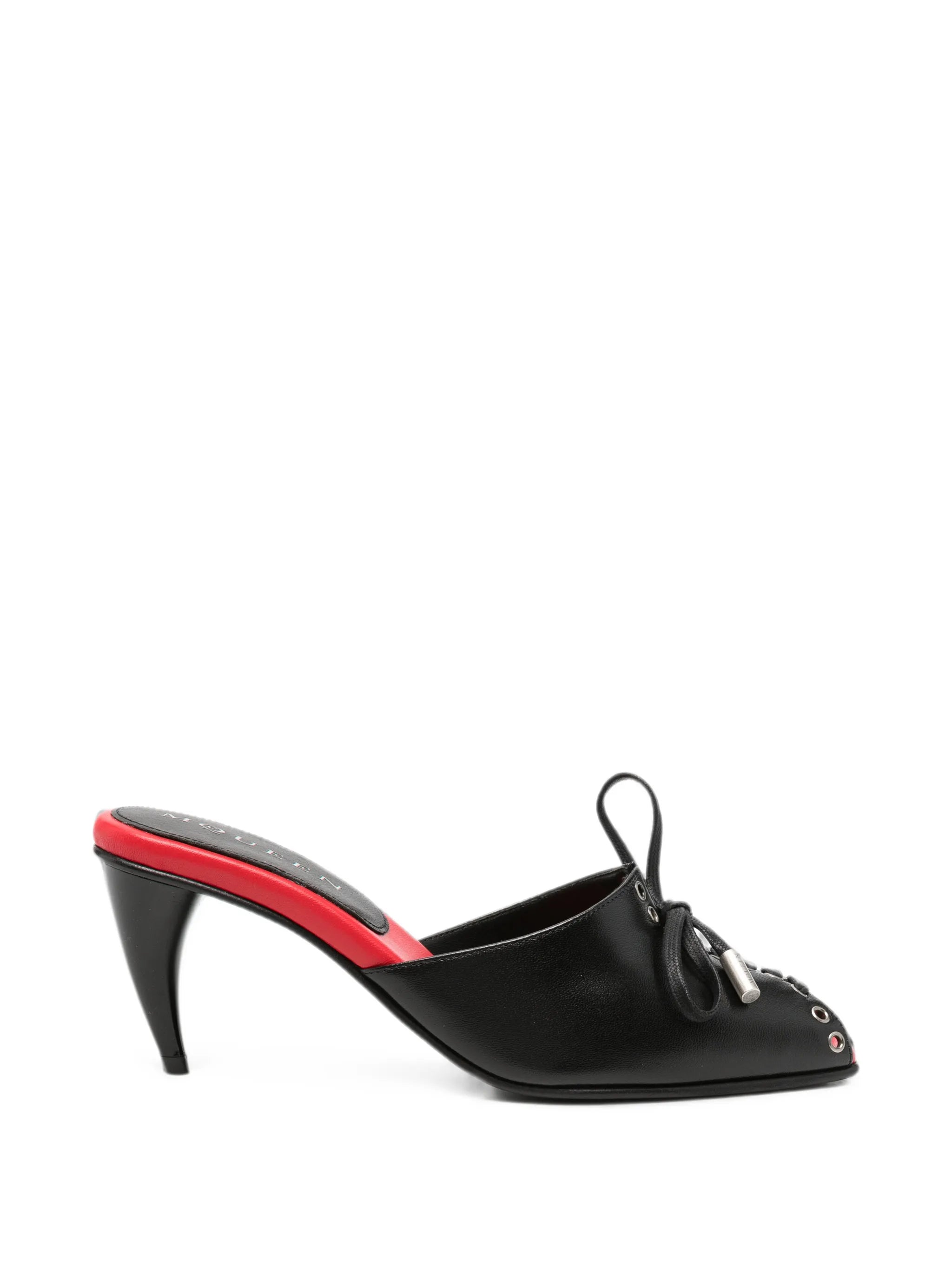 lace-up open-toe sandals