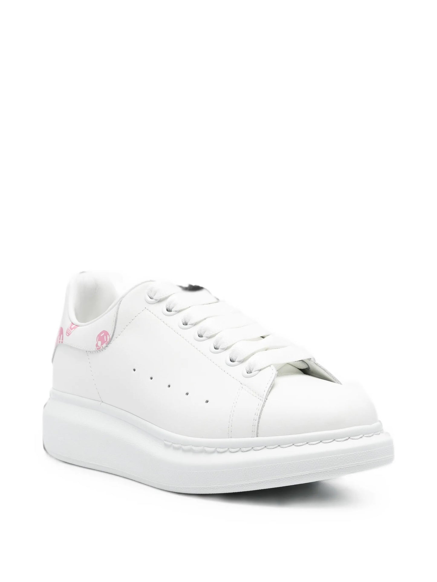 skull-print platform sneakers