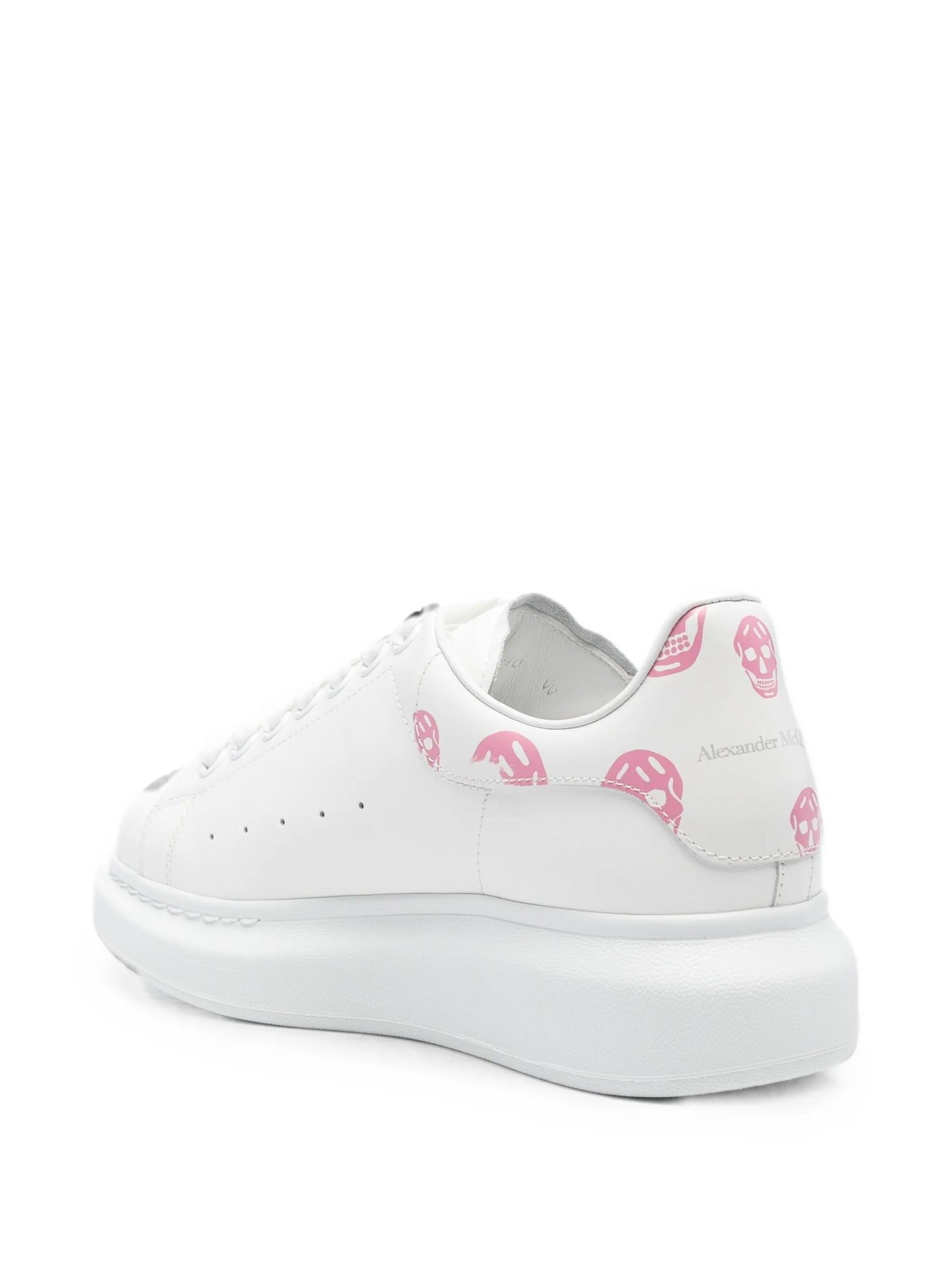 skull-print platform sneakers