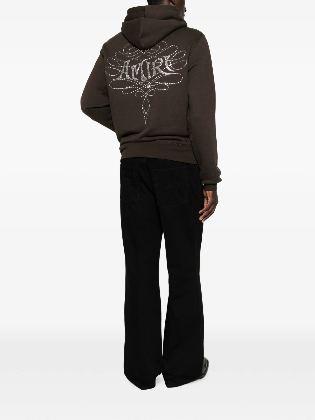 Lasso crystal-embellished hoodie