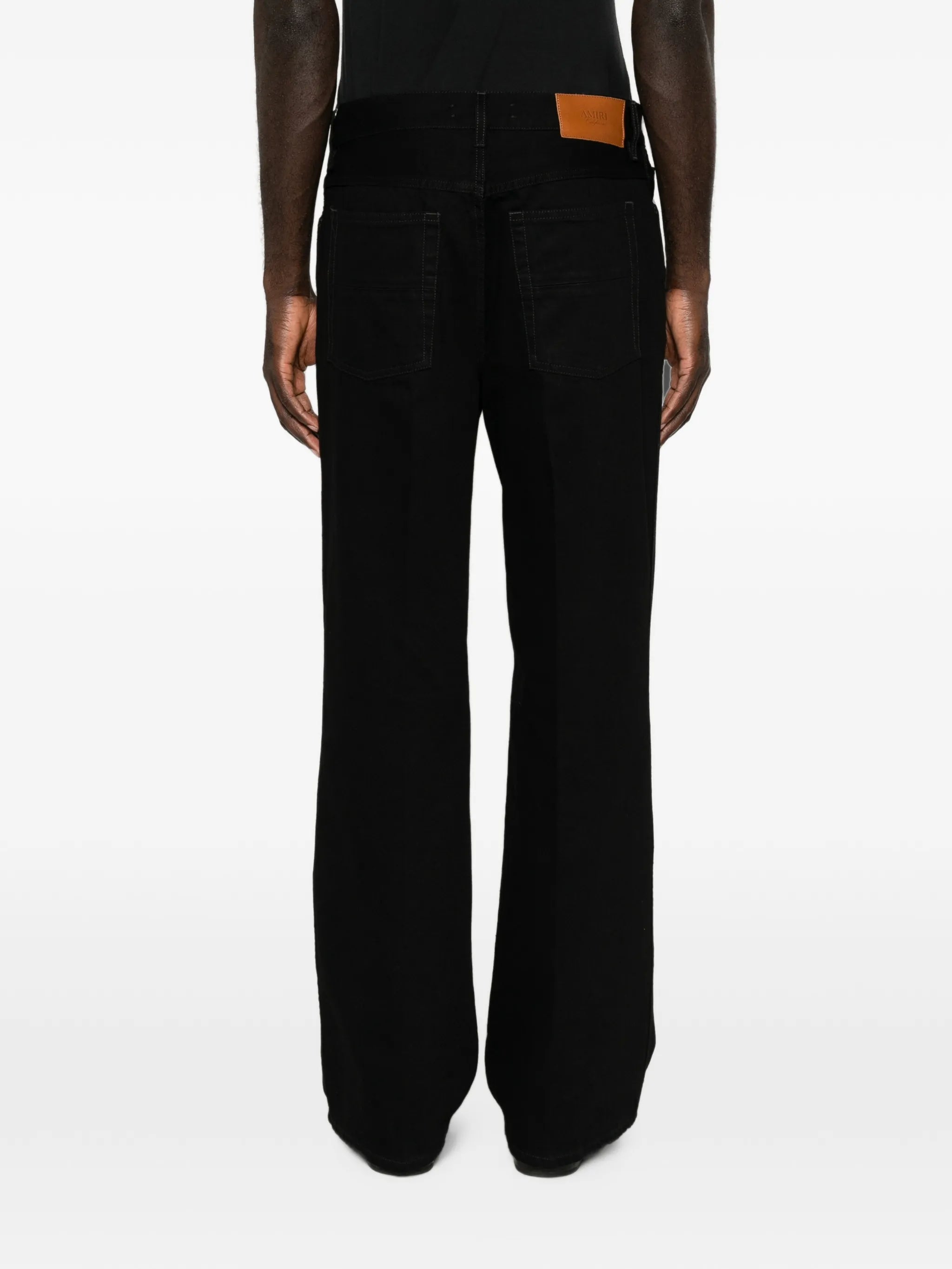 MA fit black denim jeans