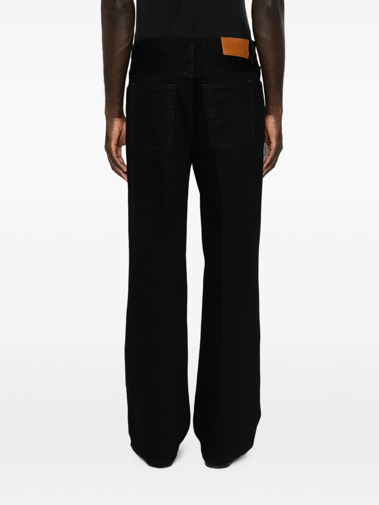 MA fit black denim jeans