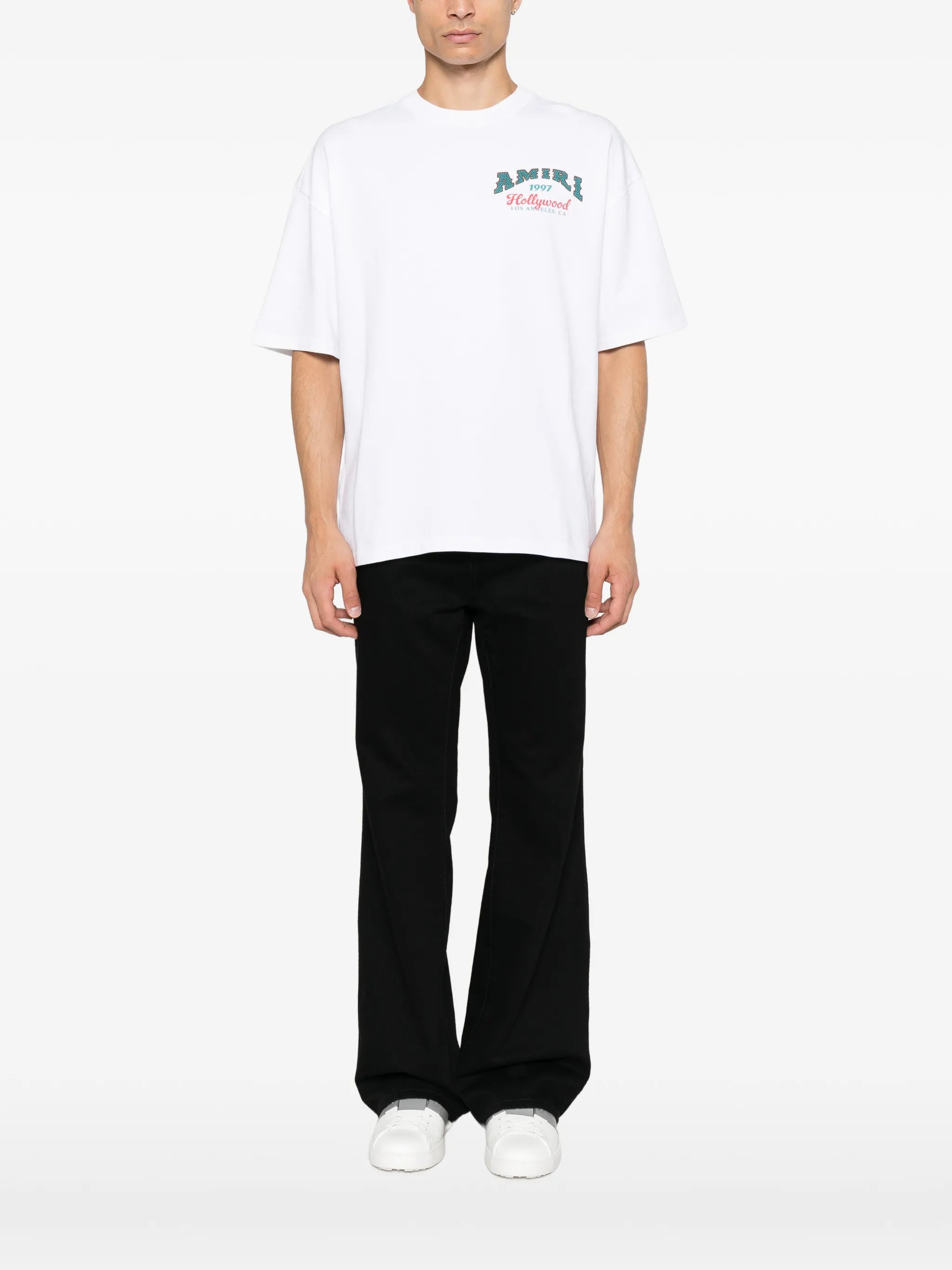 logo-print oversized T-shirt